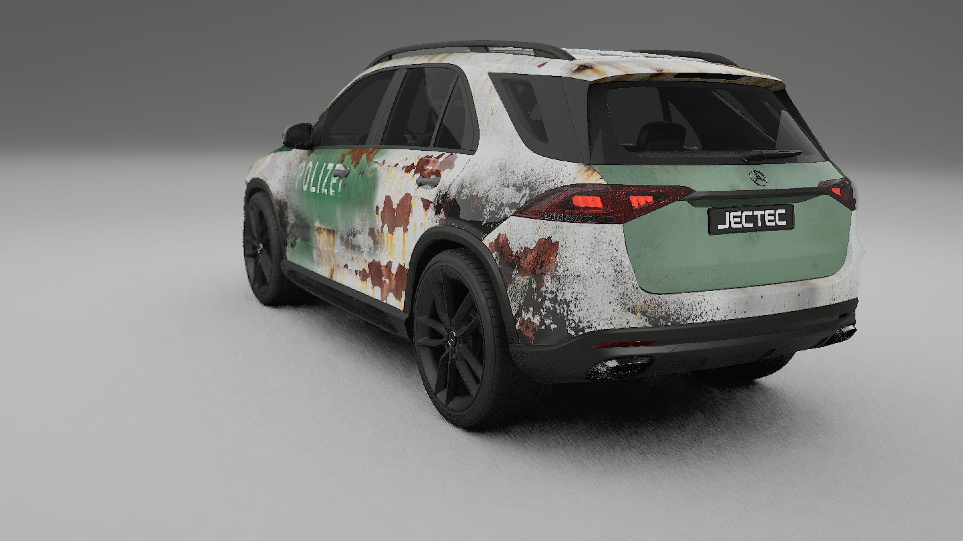 Mercedes GLE W167 COBRA 11 – Designad Wrap PPF-sats i utskrivbar polyuretanfilm