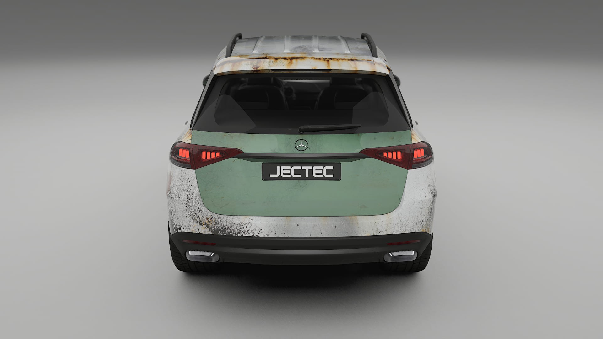 Mercedes GLE W167 COBRA 11 – Designad Wrap PPF-sats i utskrivbar polyuretanfilm