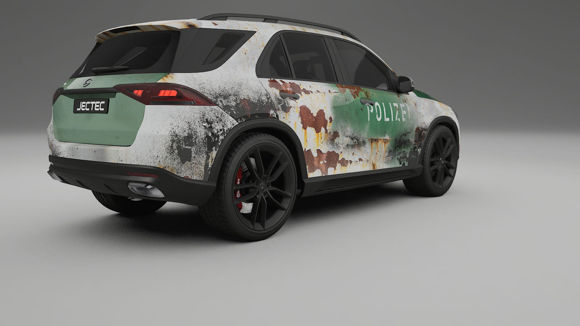Mercedes GLE W167 COBRA 11 – Designad Wrap PPF-sats i utskrivbar polyuretanfilm