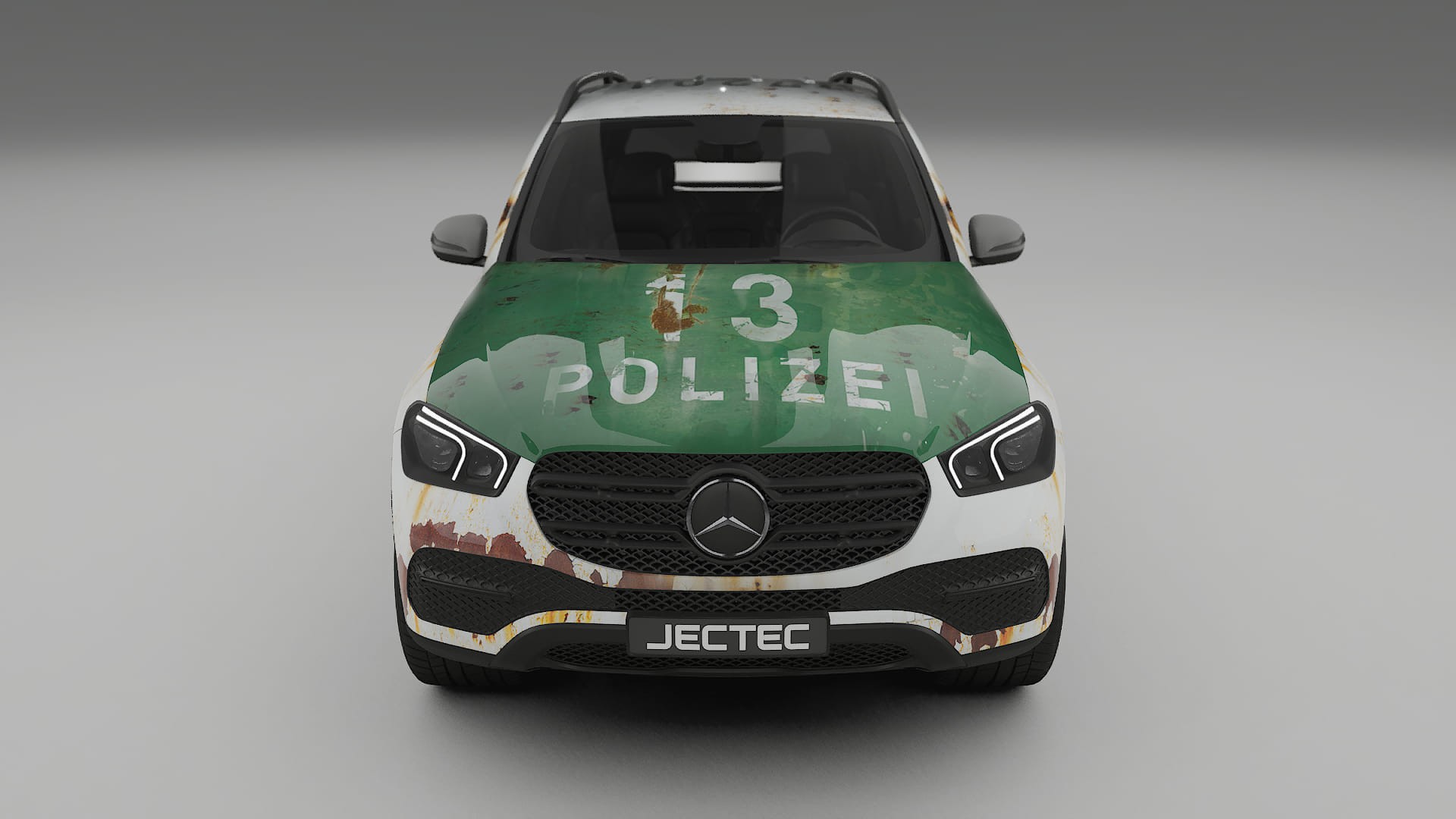 Mercedes GLE W167 COBRA 11 – Designad Wrap PPF-sats i utskrivbar polyuretanfilm