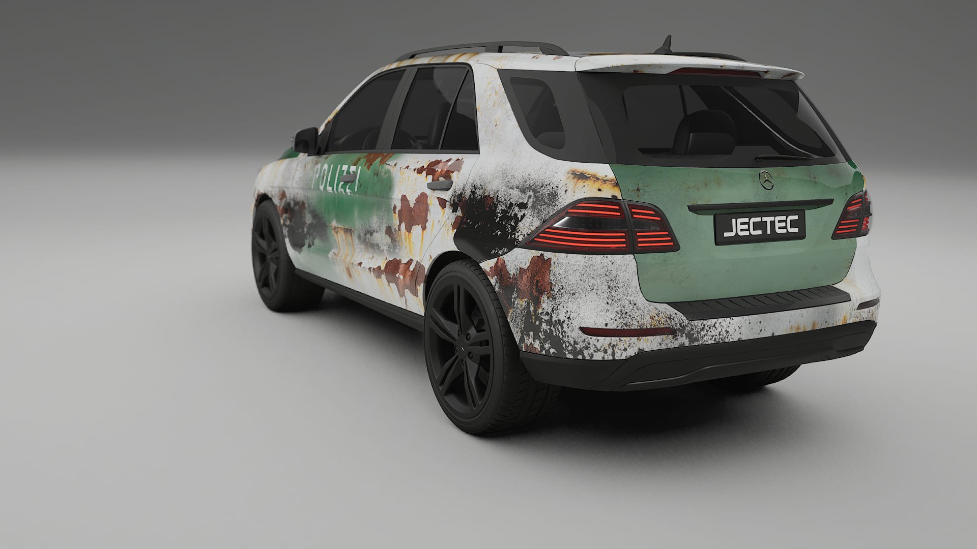 Mercedes M-class W166 COBRA 11 – Designad Wrap PPF-sats i utskrivbar polyuretanfilm