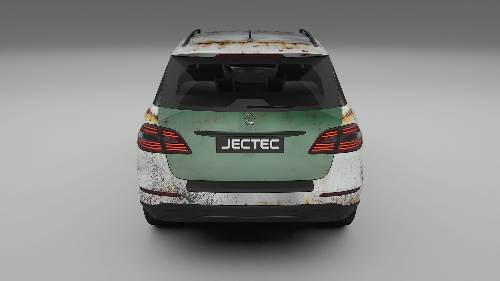 Mercedes M-class W166 COBRA 11 – Designad Wrap PPF-sats i utskrivbar polyuretanfilm