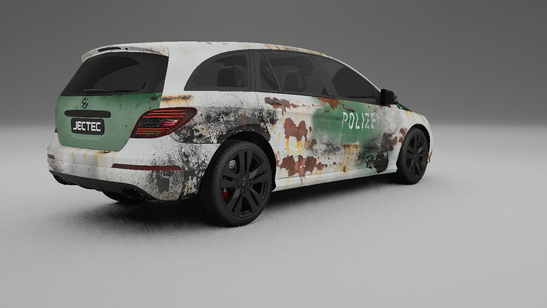 Mercedes R-class W251 facelift LCI COBRA 11 – Designad Wrap PPF-sats i utskrivbar polyuretanfilm