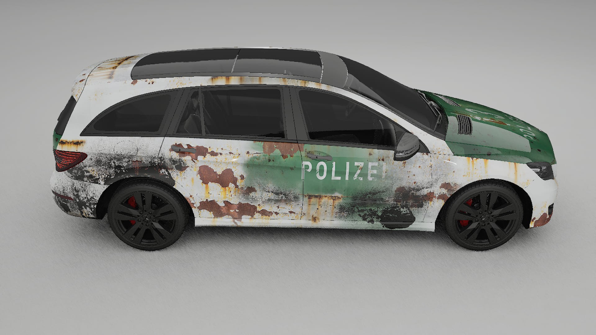 Mercedes R-class W251 facelift LCI COBRA 11 – Designad Wrap PPF-sats i utskrivbar polyuretanfilm