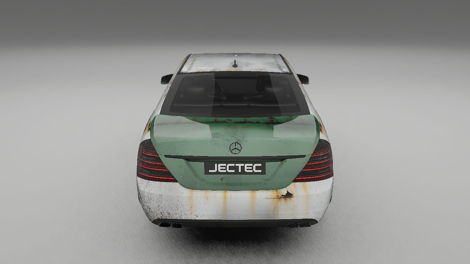 Mercedes S-class W221 facelift LCI COBRA 11 – Designad Wrap PPF-sats i utskrivbar polyuretanfilm