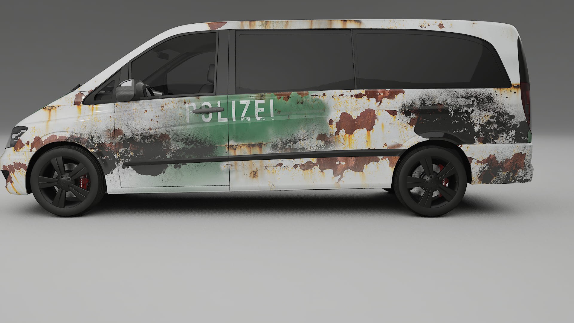 Mercedes Viano Extralong W439 Facelift LCI COBRA 11 – Designad Wrap PPF-sats i utskrivbar polyuretanfilm