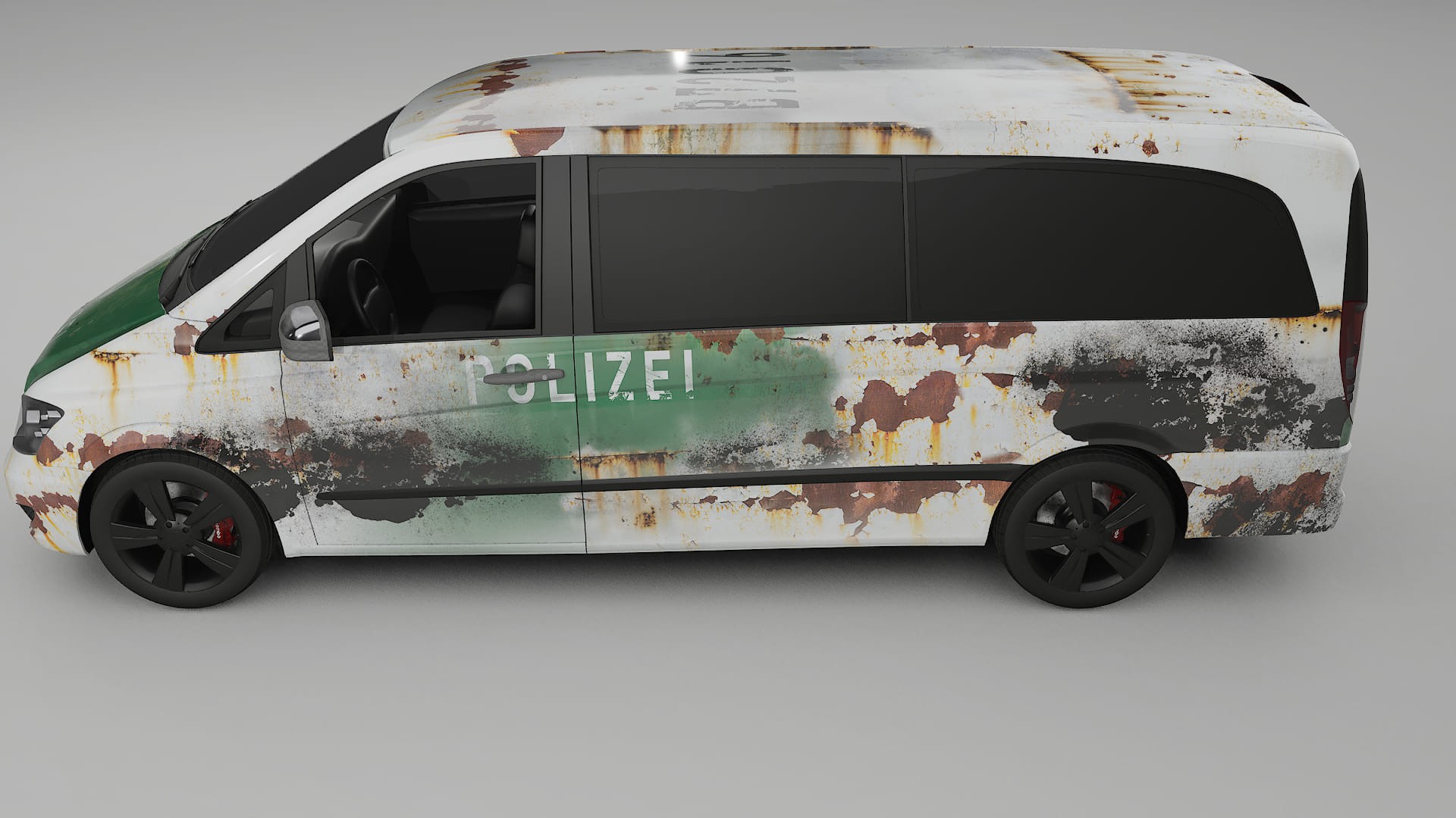 Mercedes Viano Extralong W439 Facelift LCI COBRA 11 – Designad Wrap PPF-sats i utskrivbar polyuretanfilm