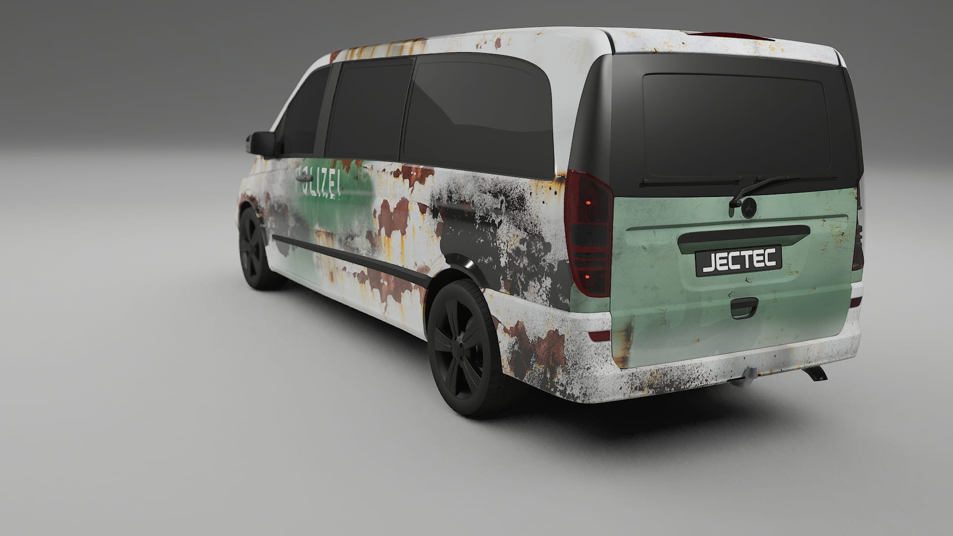 Mercedes Viano Extralong W439 Facelift LCI COBRA 11 – Designad Wrap PPF-sats i utskrivbar polyuretanfilm