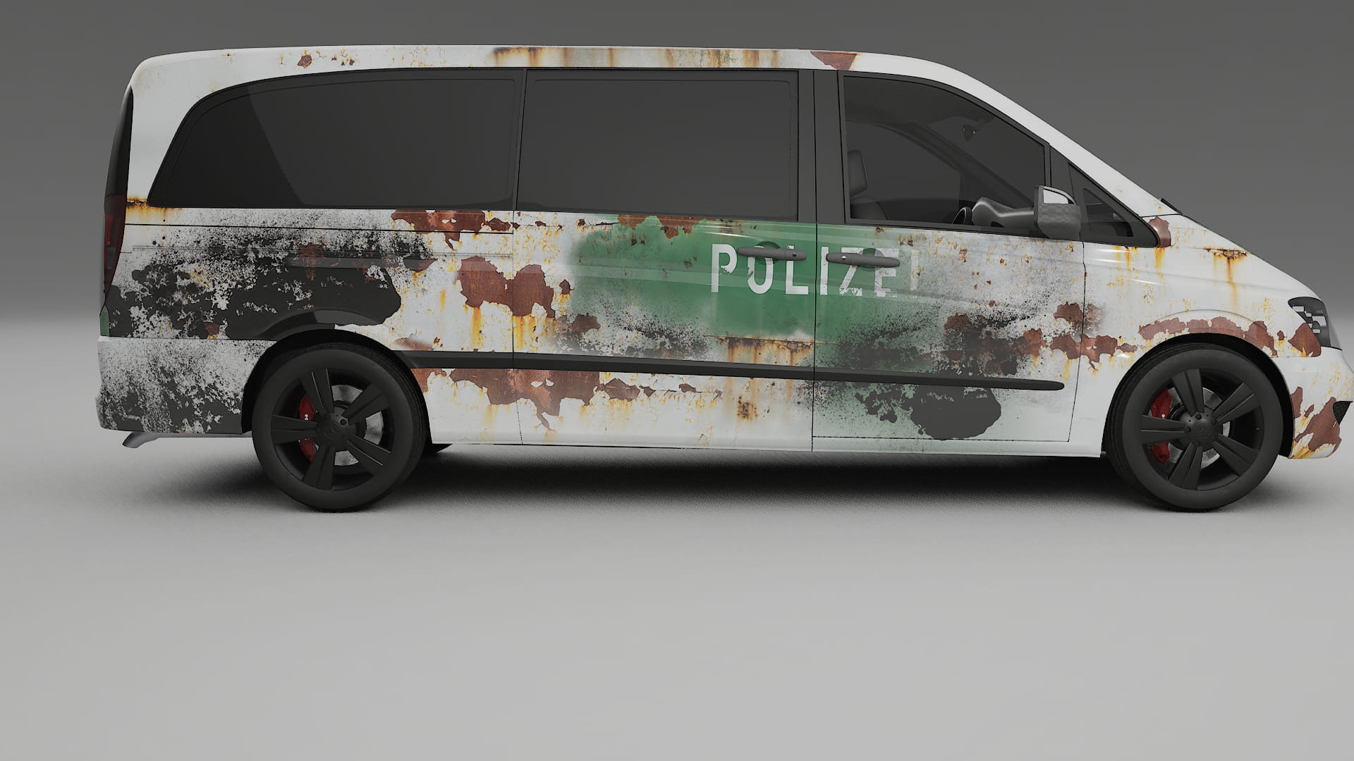 Mercedes Viano Extralong W439 Facelift LCI COBRA 11 – Designad Wrap PPF-sats i utskrivbar polyuretanfilm