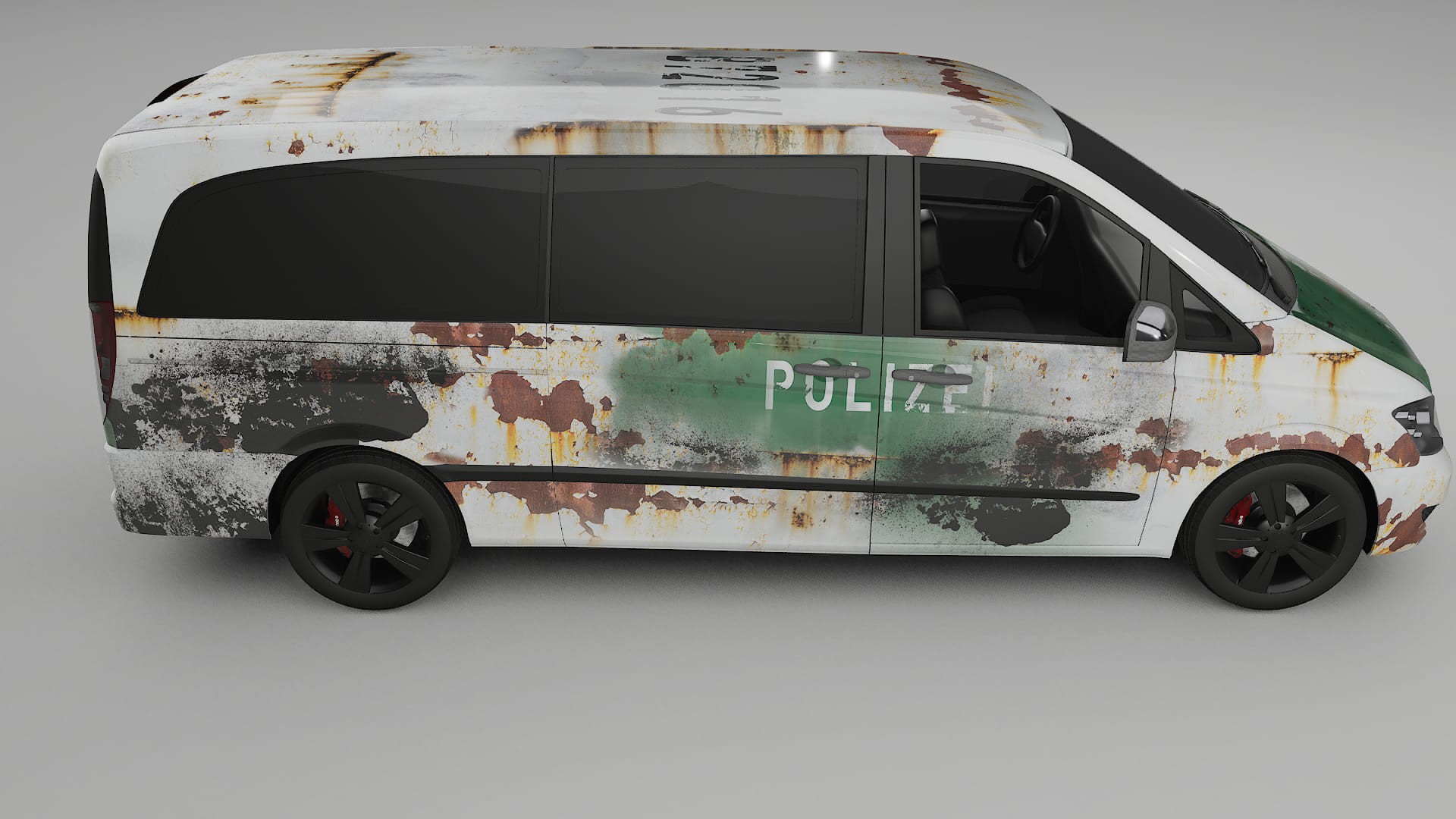 Mercedes Viano Extralong W439 Facelift LCI COBRA 11 – Designad Wrap PPF-sats i utskrivbar polyuretanfilm