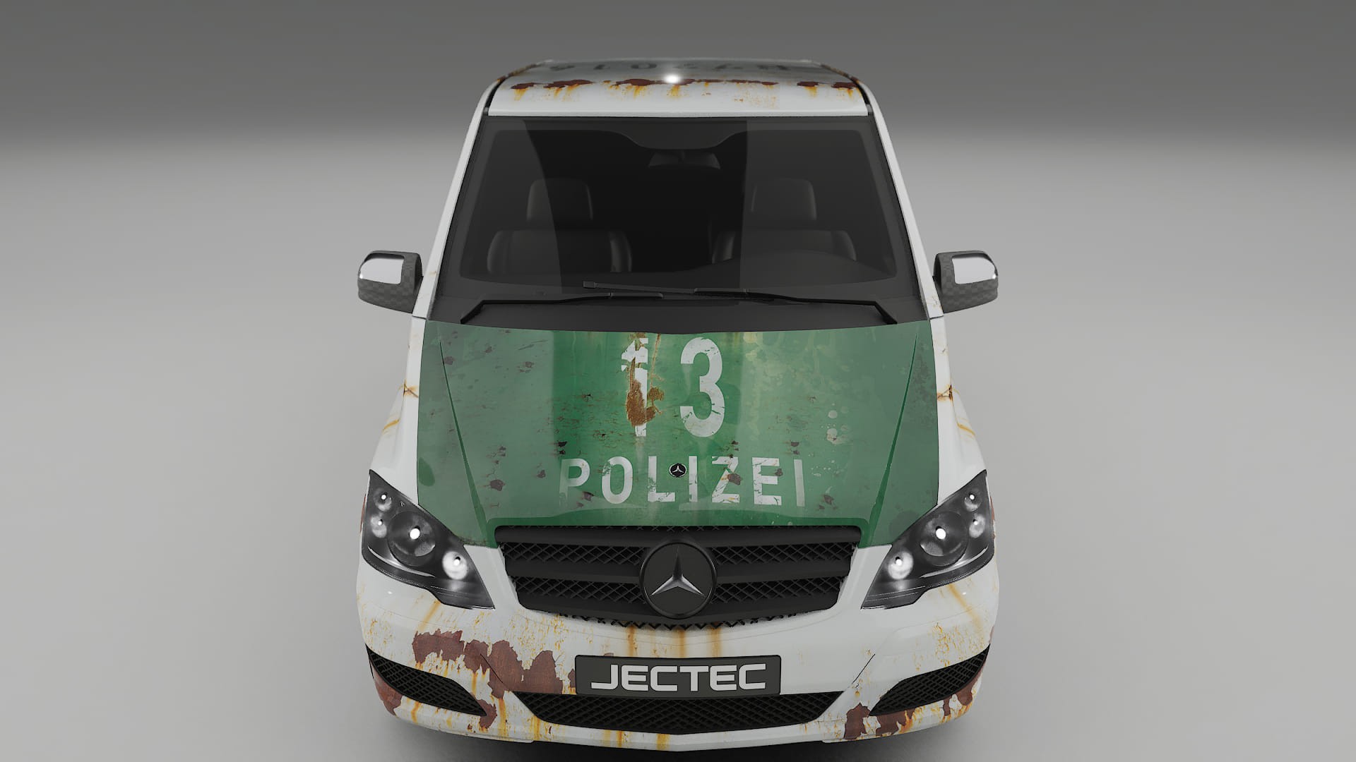 Mercedes Viano Extralong W439 Facelift LCI COBRA 11 – Designad Wrap PPF-sats i utskrivbar polyuretanfilm