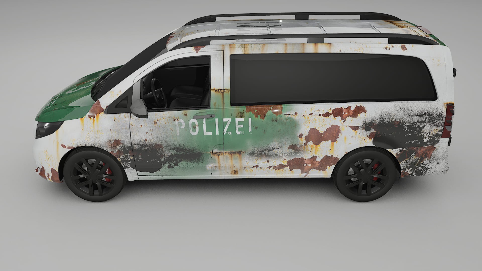 Mercedes Vito Short W447 prefacelift pre-LCI COBRA 11 – Designad Wrap PPF-sats i utskrivbar polyuretanfilm