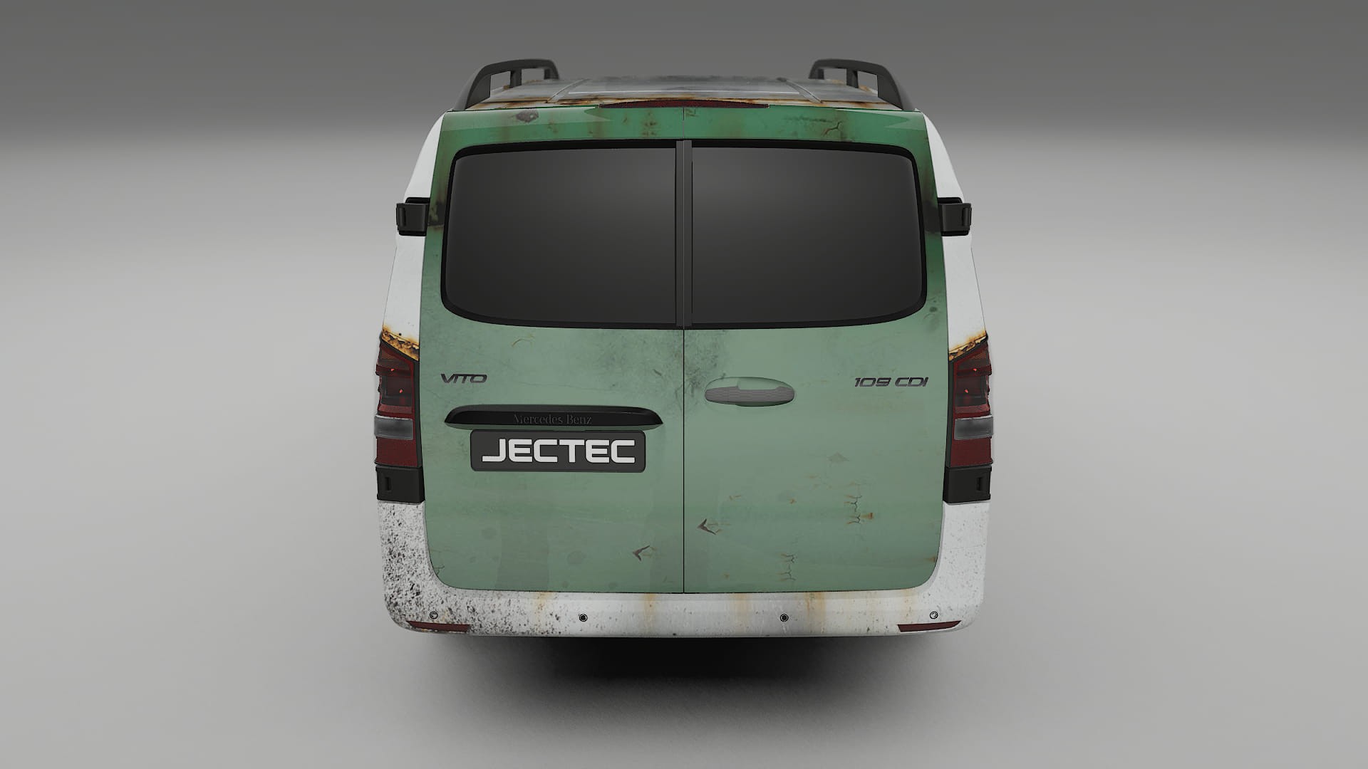 Mercedes Vito Short W447 prefacelift pre-LCI COBRA 11 – Designad Wrap PPF-sats i utskrivbar polyuretanfilm