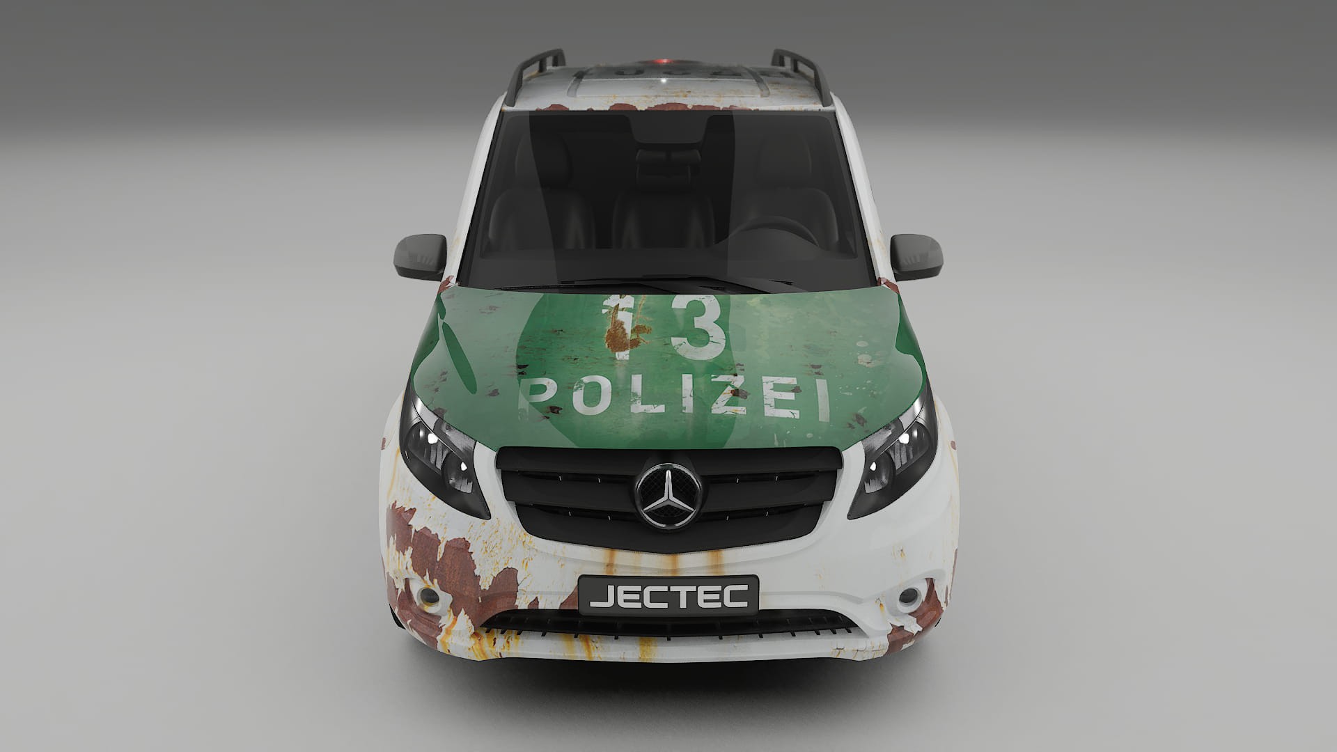 Mercedes Vito Short W447 prefacelift pre-LCI COBRA 11 – Designad Wrap PPF-sats i utskrivbar polyuretanfilm
