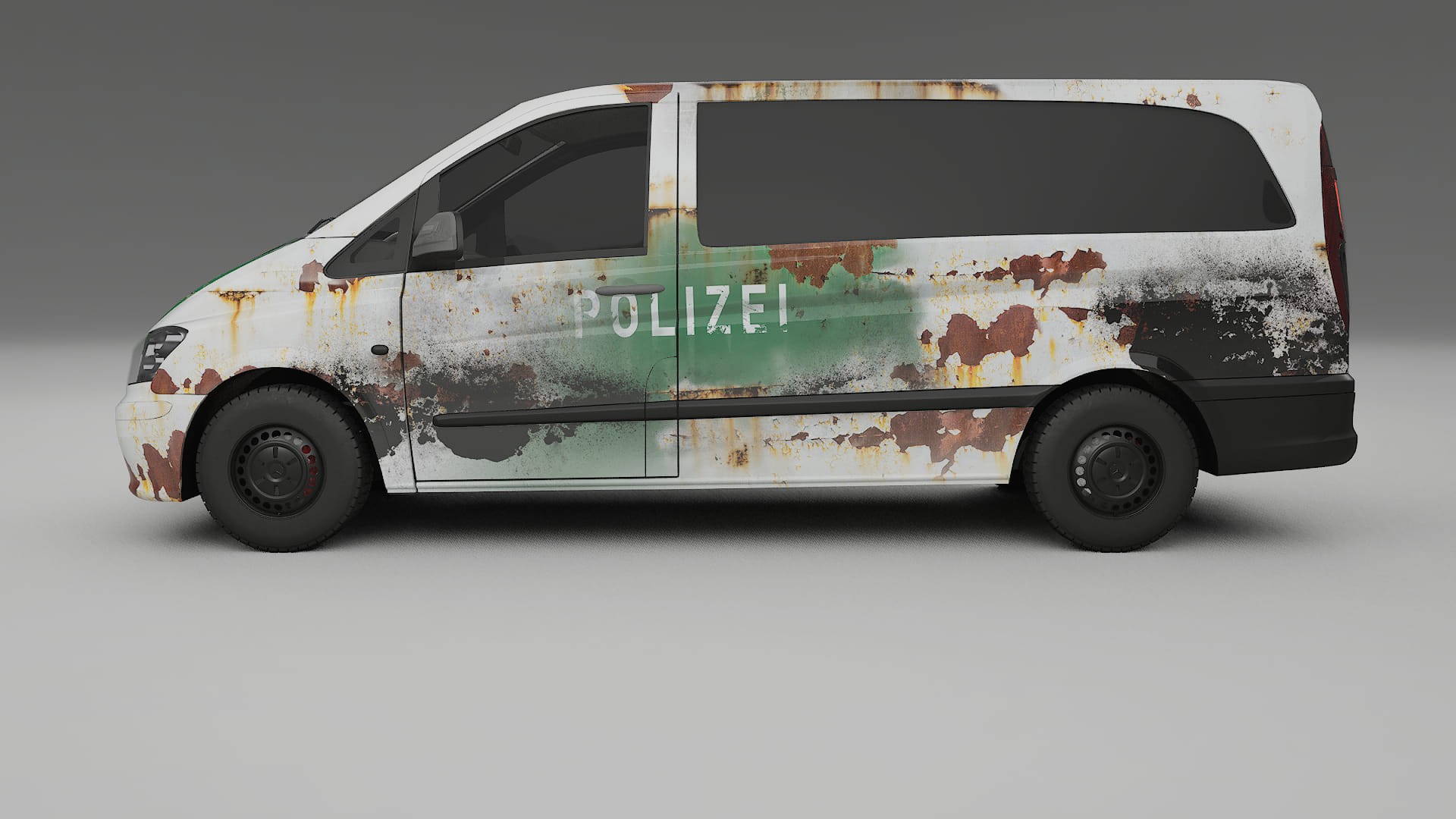 Mercedes Vito Short W639 facelift LCI COBRA 11 – Designad Wrap PPF-sats i utskrivbar polyuretanfilm