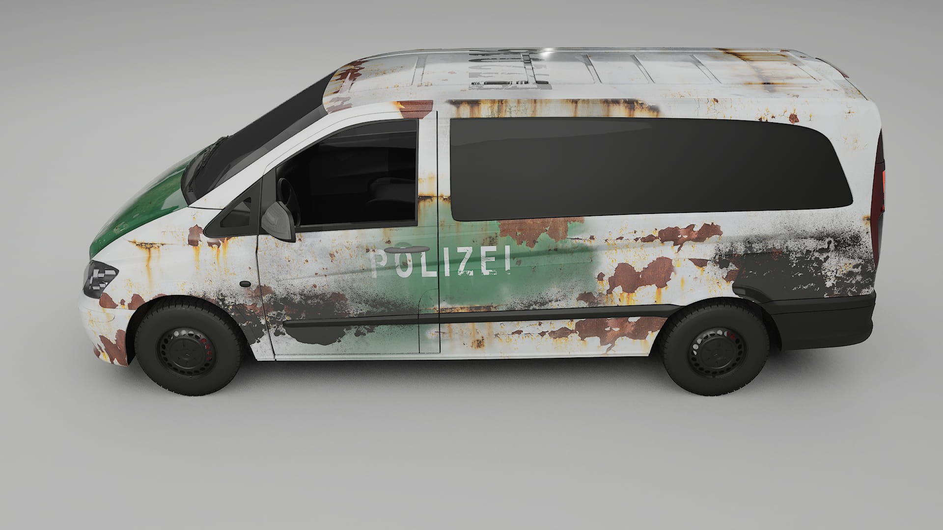 Mercedes Vito Short W639 facelift LCI COBRA 11 – Designad Wrap PPF-sats i utskrivbar polyuretanfilm