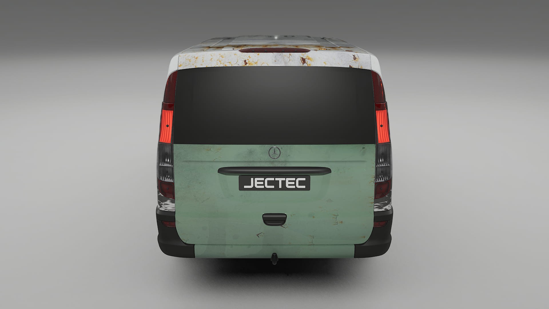 Mercedes Vito Short W639 facelift LCI COBRA 11 – Designad Wrap PPF-sats i utskrivbar polyuretanfilm