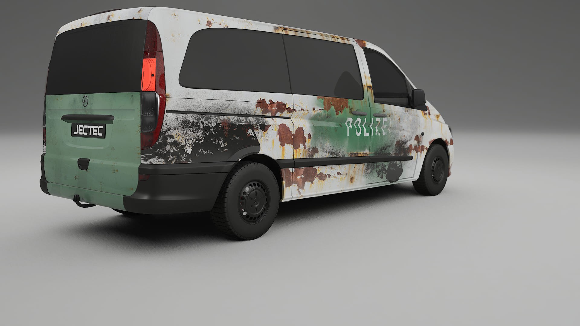 Mercedes Vito Short W639 facelift LCI COBRA 11 – Designad Wrap PPF-sats i utskrivbar polyuretanfilm