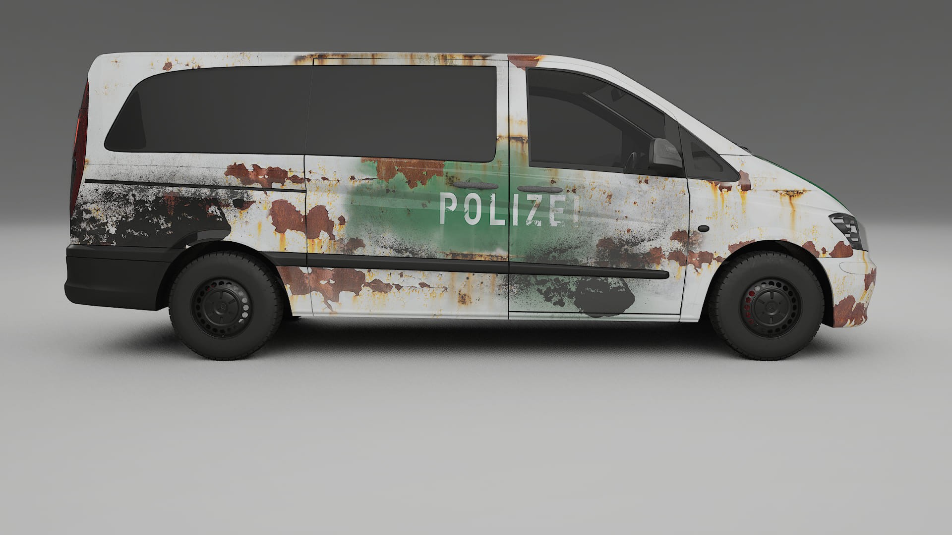 Mercedes Vito Short W639 facelift LCI COBRA 11 – Designad Wrap PPF-sats i utskrivbar polyuretanfilm