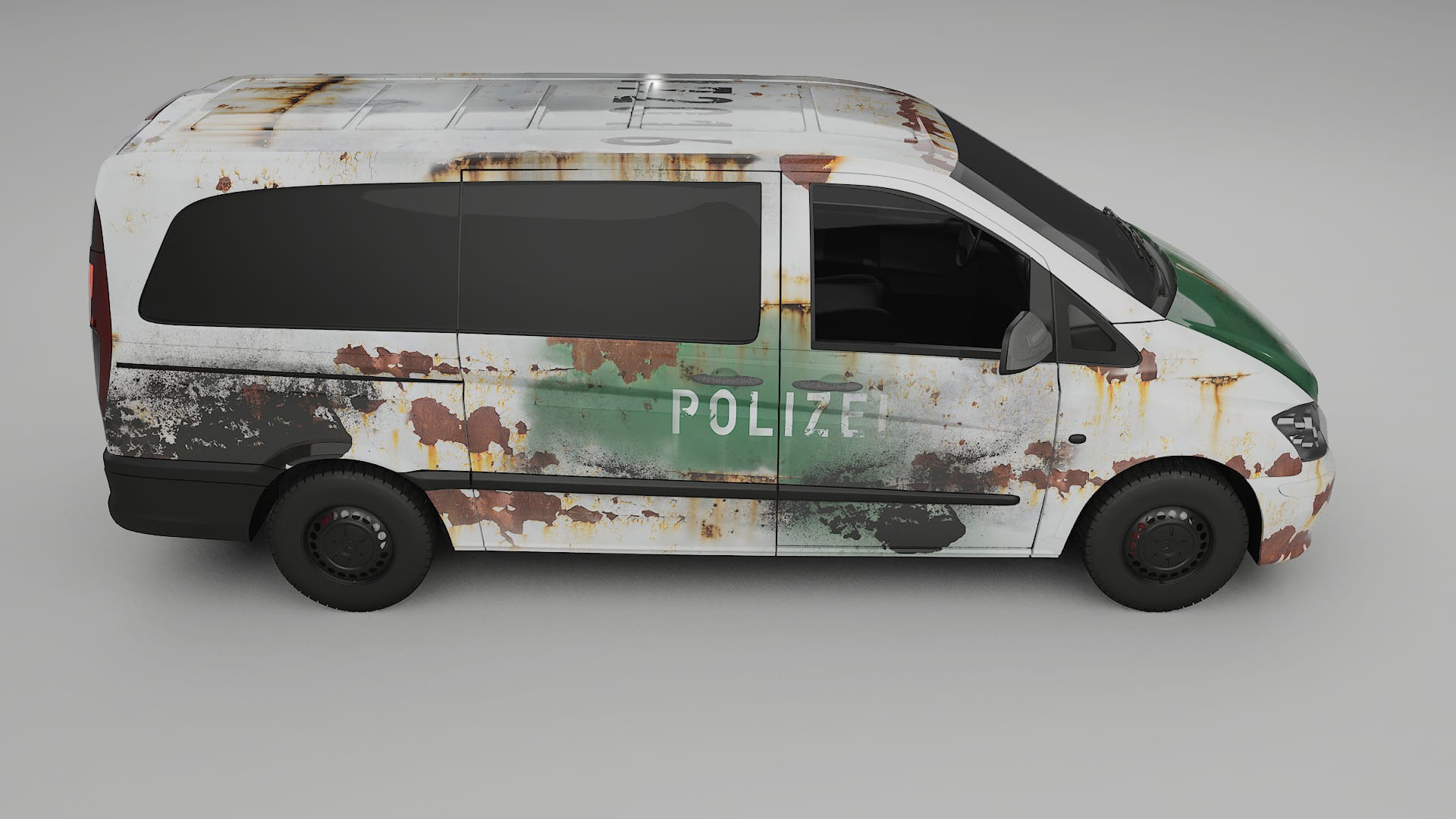 Mercedes Vito Short W639 facelift LCI COBRA 11 – Designad Wrap PPF-sats i utskrivbar polyuretanfilm