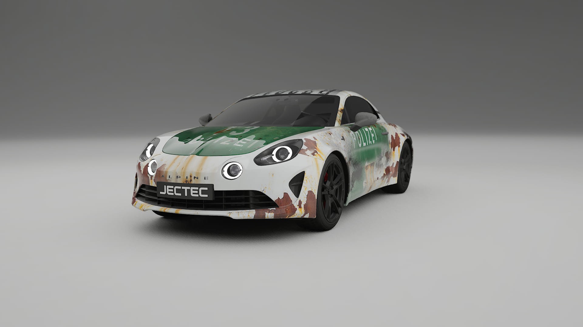 Renault Alpine A110 COBRA 11 – Designad Wrap PPF-sats i utskrivbar polyuretanfilm
