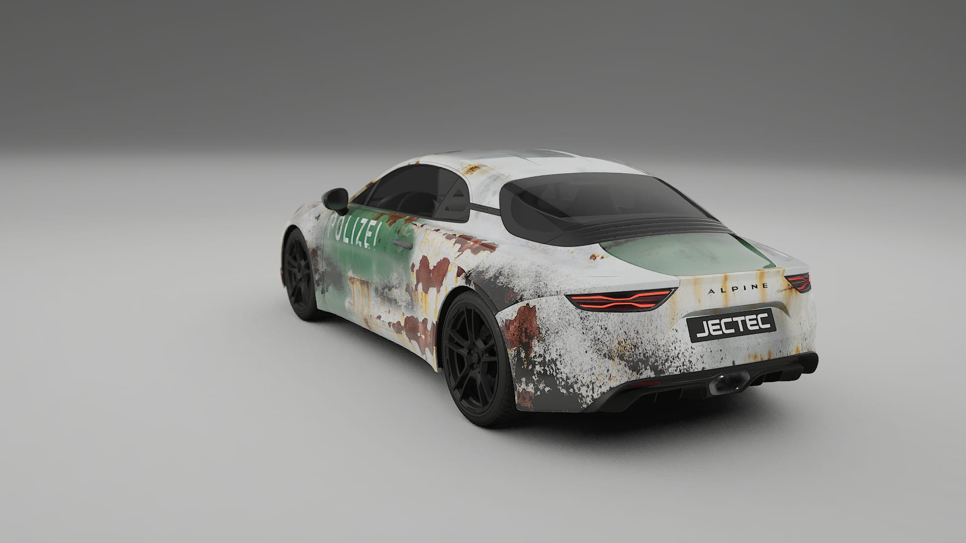 Renault Alpine A110 COBRA 11 – Designad Wrap PPF-sats i utskrivbar polyuretanfilm