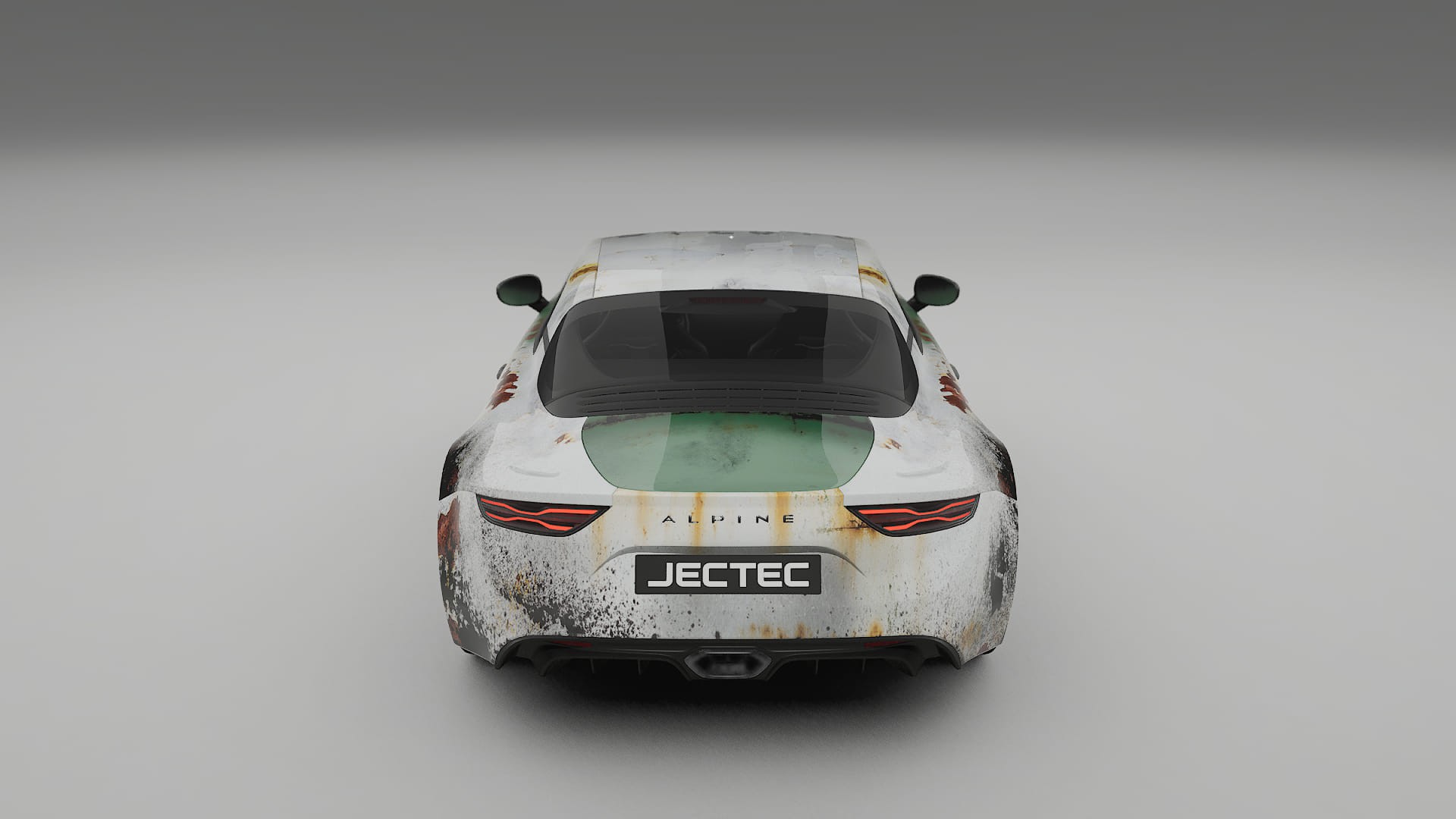 Renault Alpine A110 COBRA 11 – Designad Wrap PPF-sats i utskrivbar polyuretanfilm