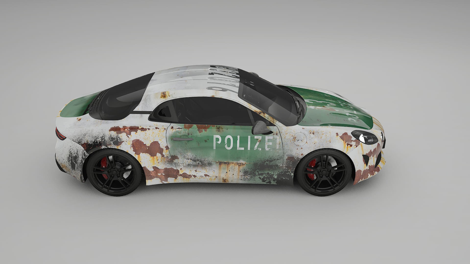 Renault Alpine A110 COBRA 11 – Designad Wrap PPF-sats i utskrivbar polyuretanfilm