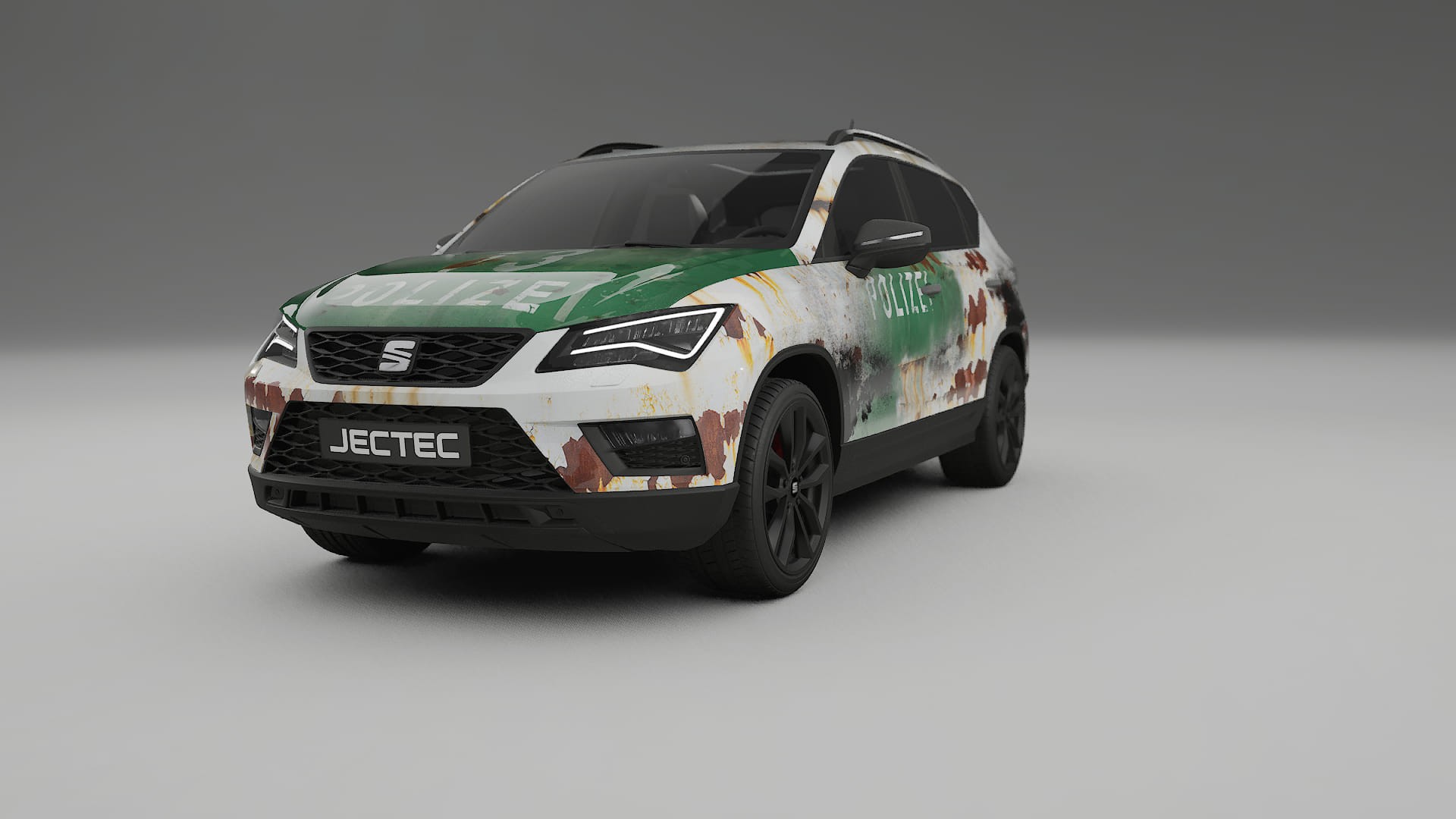 Seat Ateca KH7 COBRA 11 – Designad Wrap PPF-sats i utskrivbar polyuretanfilm