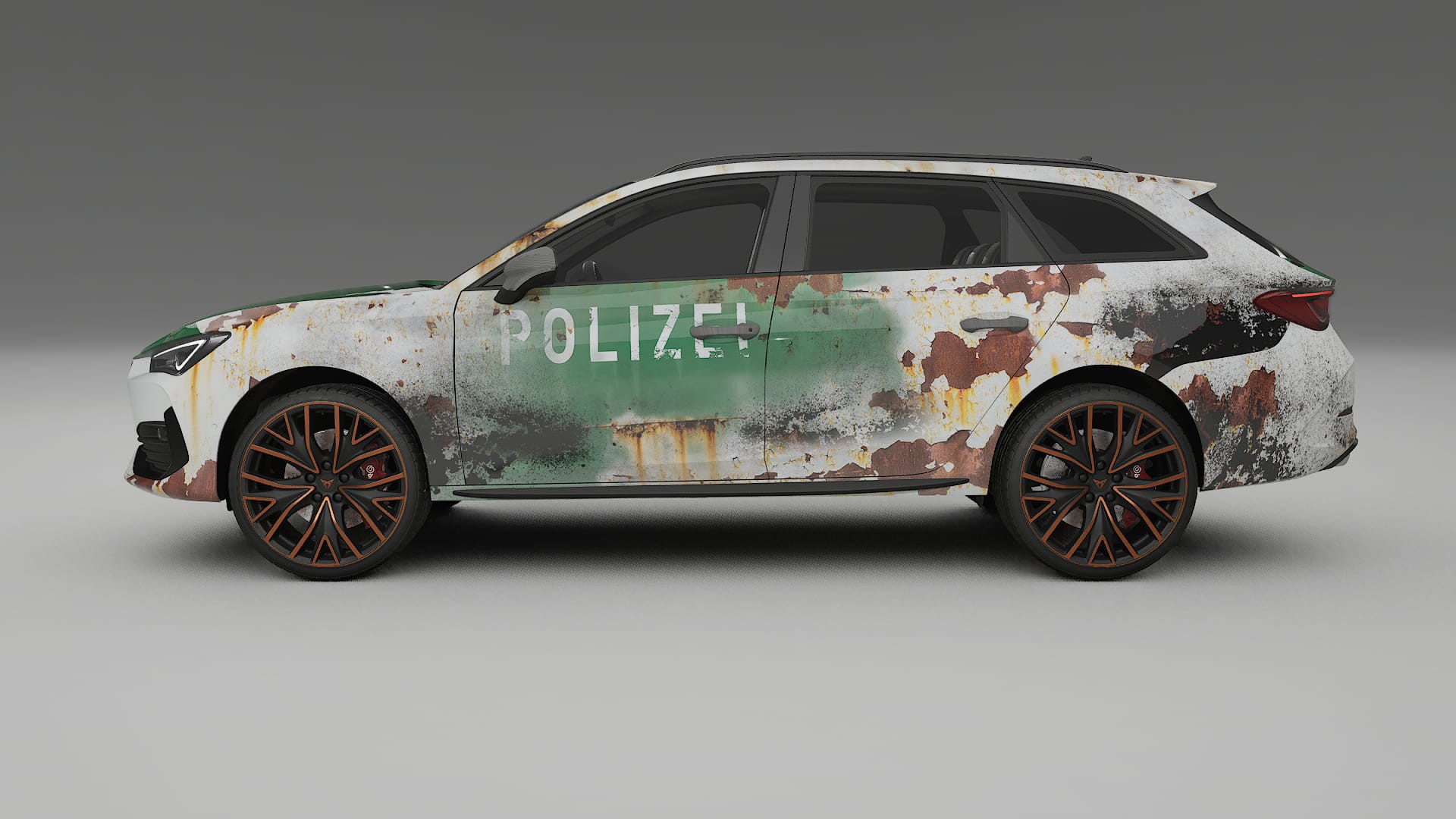 Seat Leon Cupra KL COBRA 11 – Designad Wrap PPF-sats i utskrivbar polyuretanfilm