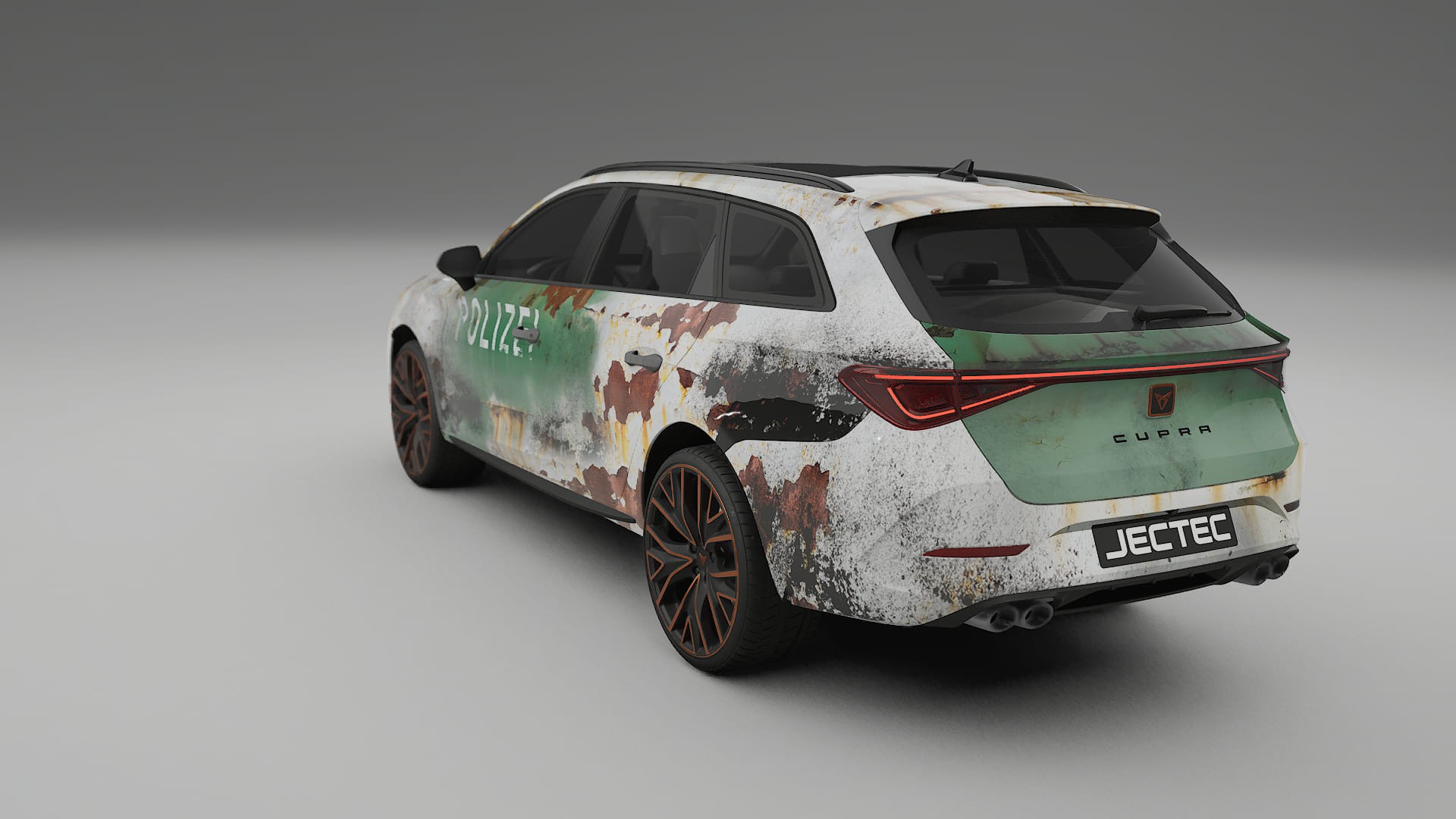 Seat Leon Cupra KL COBRA 11 – Designad Wrap PPF-sats i utskrivbar polyuretanfilm