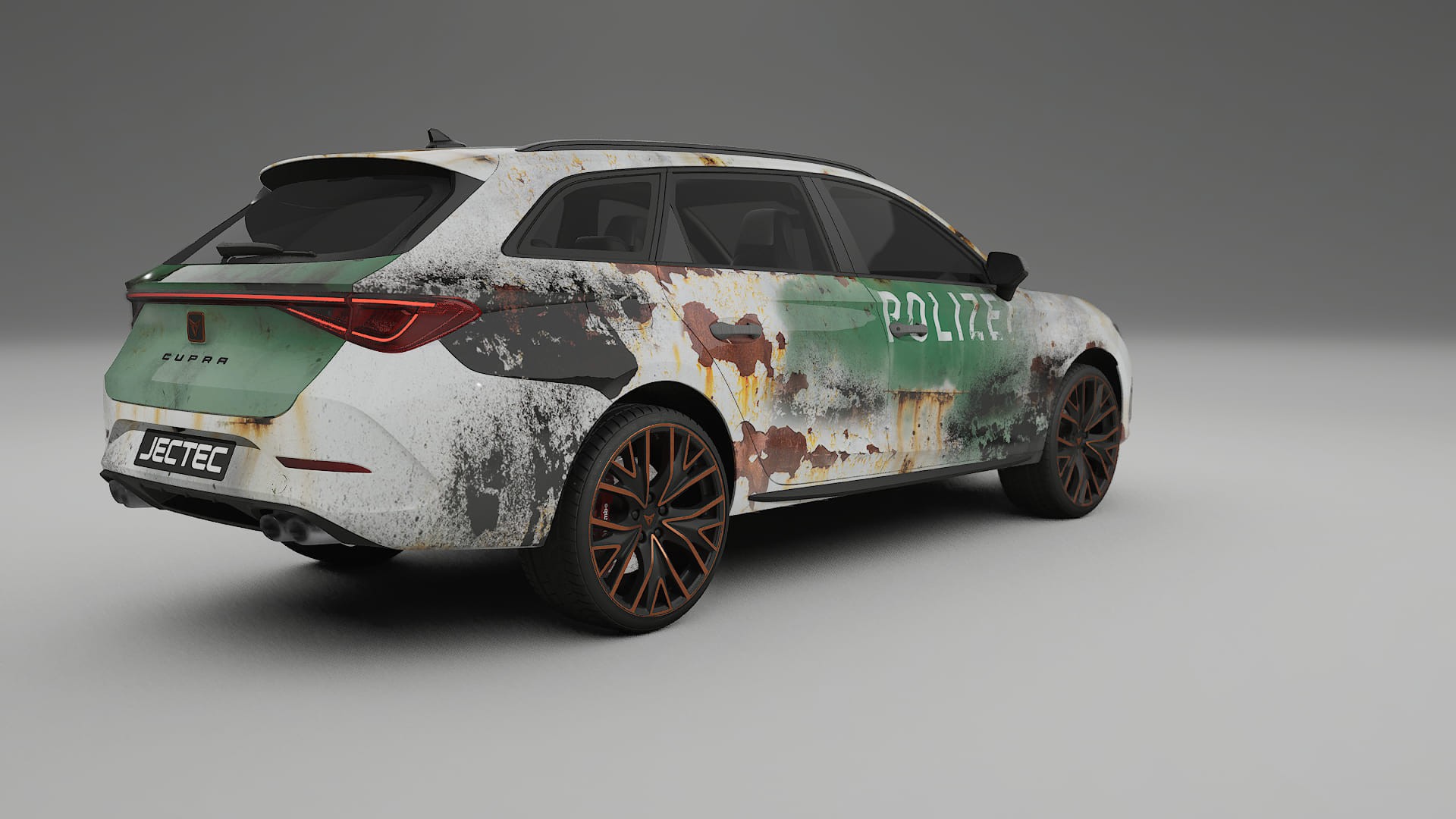 Seat Leon Cupra KL COBRA 11 – Designad Wrap PPF-sats i utskrivbar polyuretanfilm