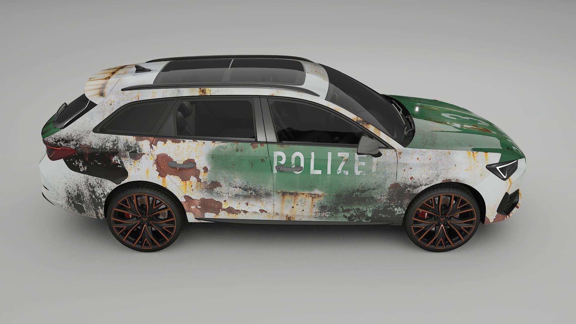 Seat Leon Cupra KL COBRA 11 – Designad Wrap PPF-sats i utskrivbar polyuretanfilm