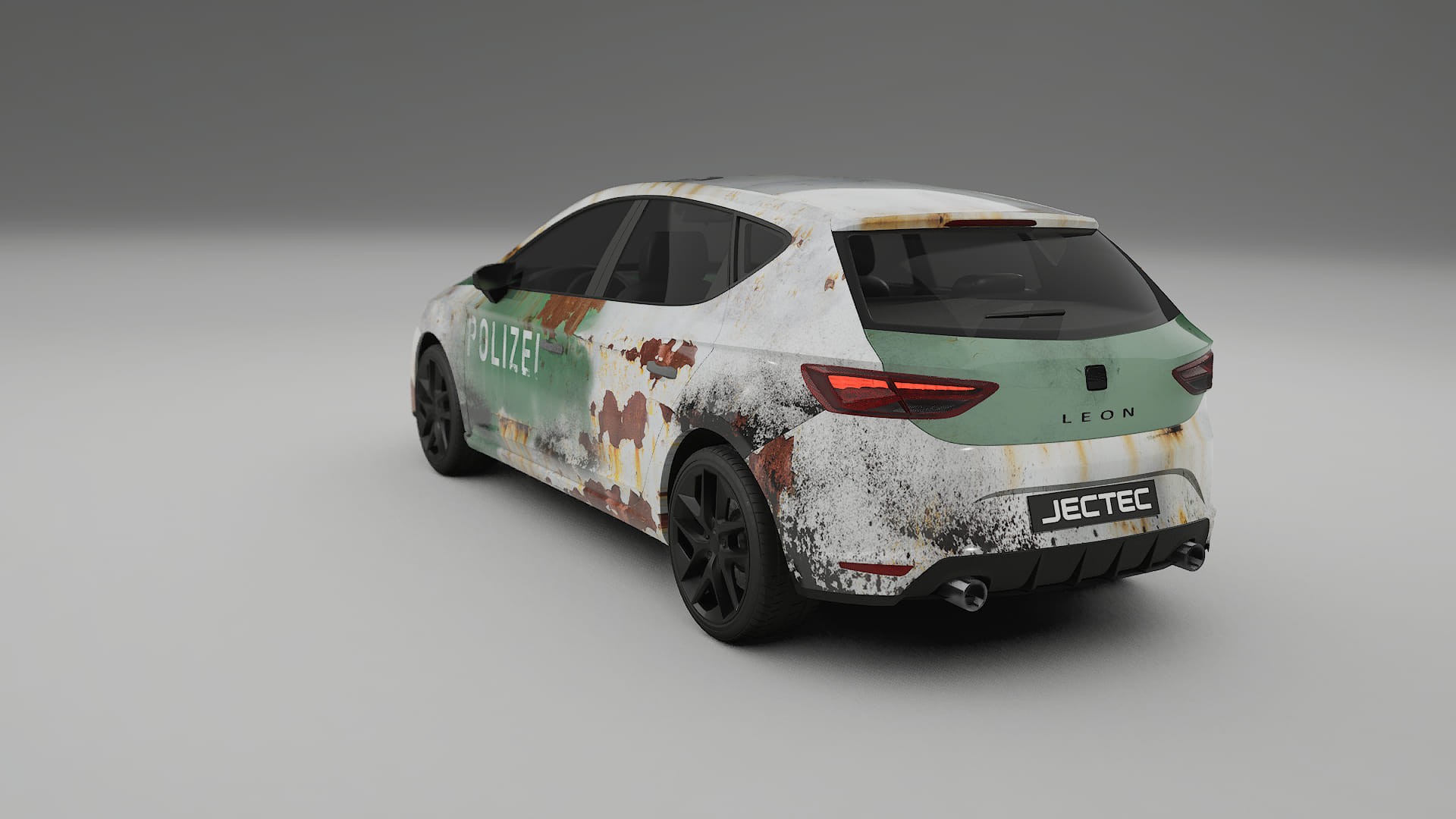 Seat Leon FR 5F COBRA 11 – Designad Wrap PPF-sats i utskrivbar polyuretanfilm