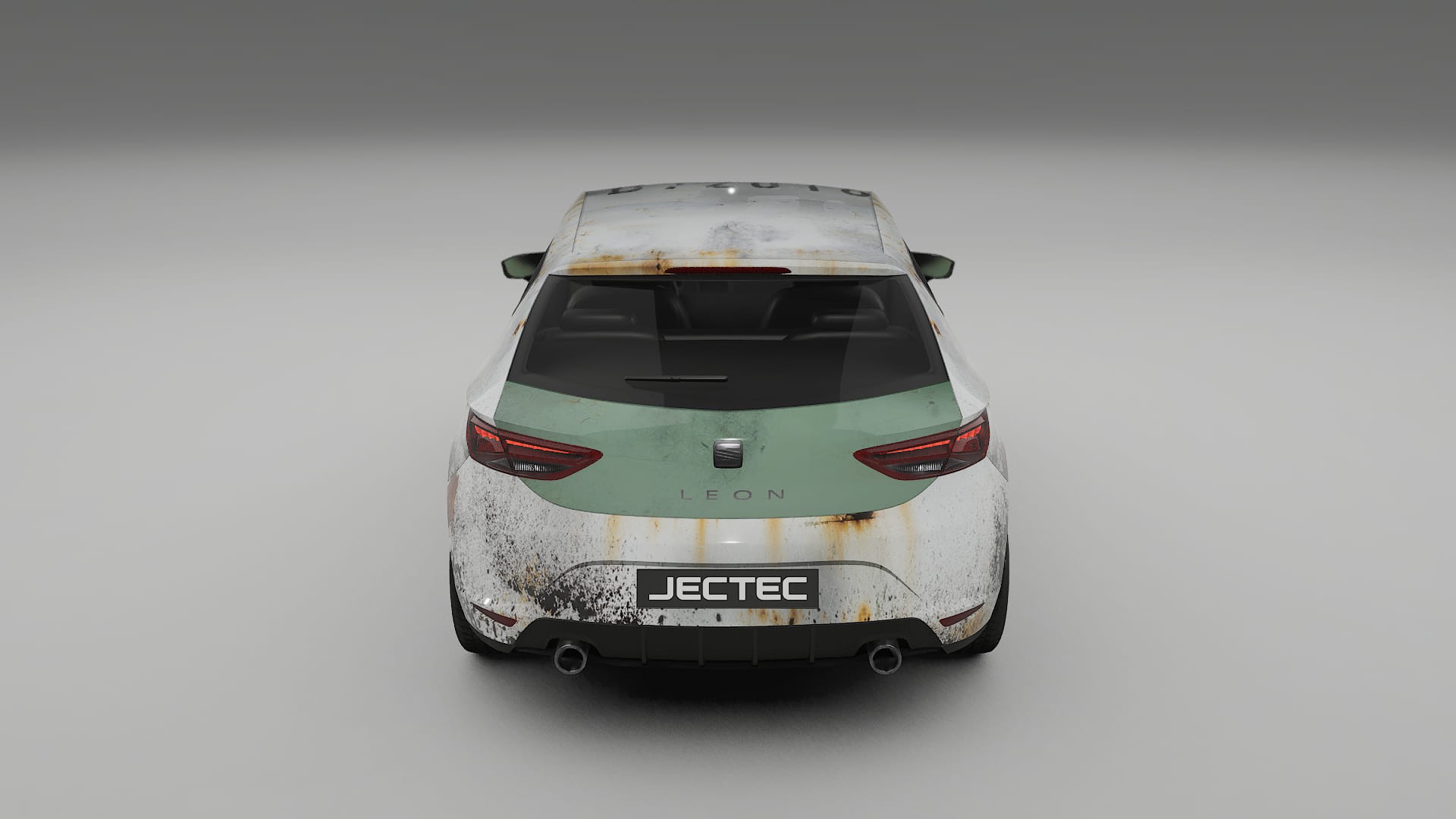 Seat Leon FR 5F COBRA 11 – Designad Wrap PPF-sats i utskrivbar polyuretanfilm