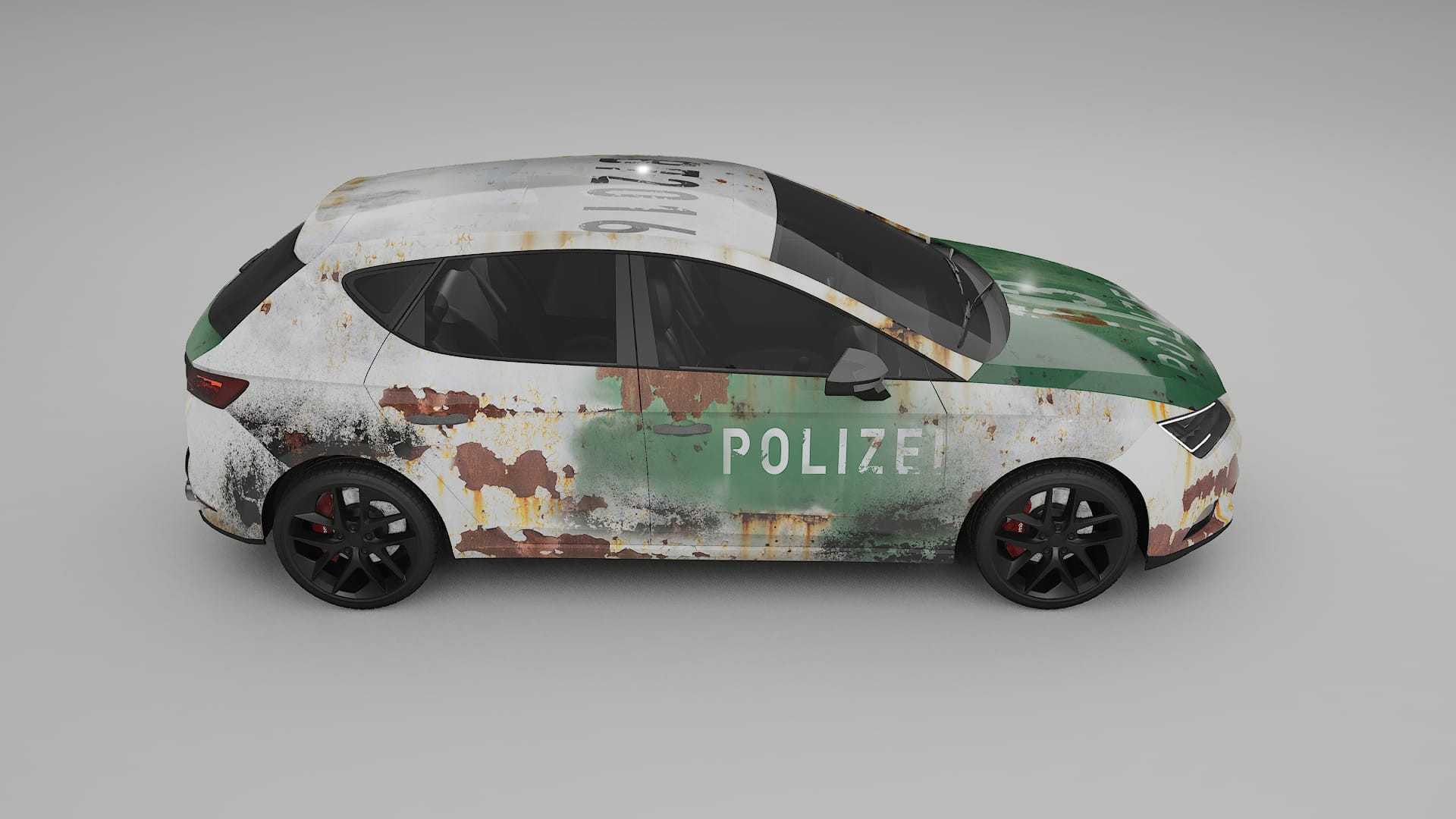 Seat Leon FR 5F COBRA 11 – Designad Wrap PPF-sats i utskrivbar polyuretanfilm