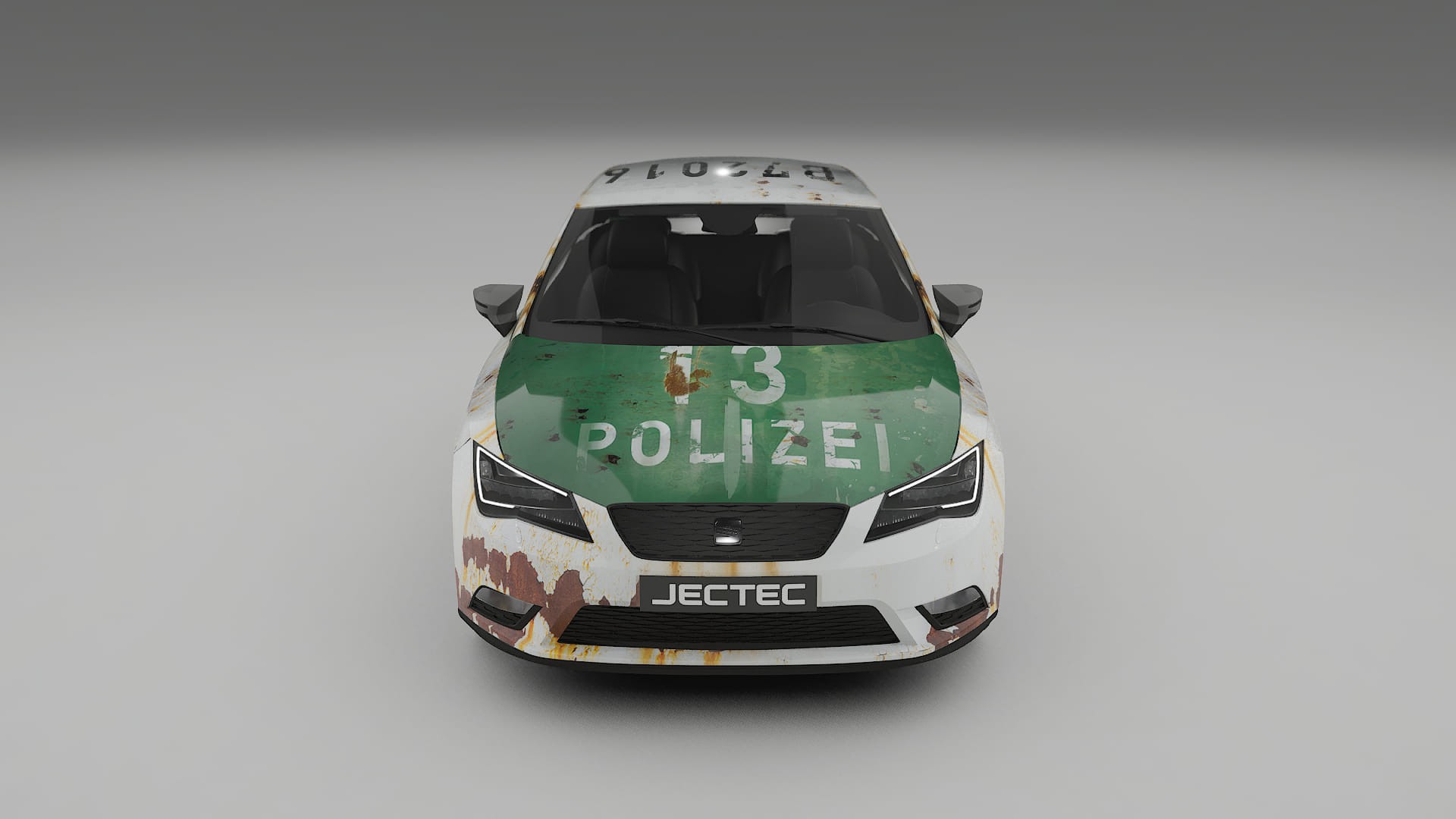 Seat Leon FR 5F COBRA 11 – Designad Wrap PPF-sats i utskrivbar polyuretanfilm