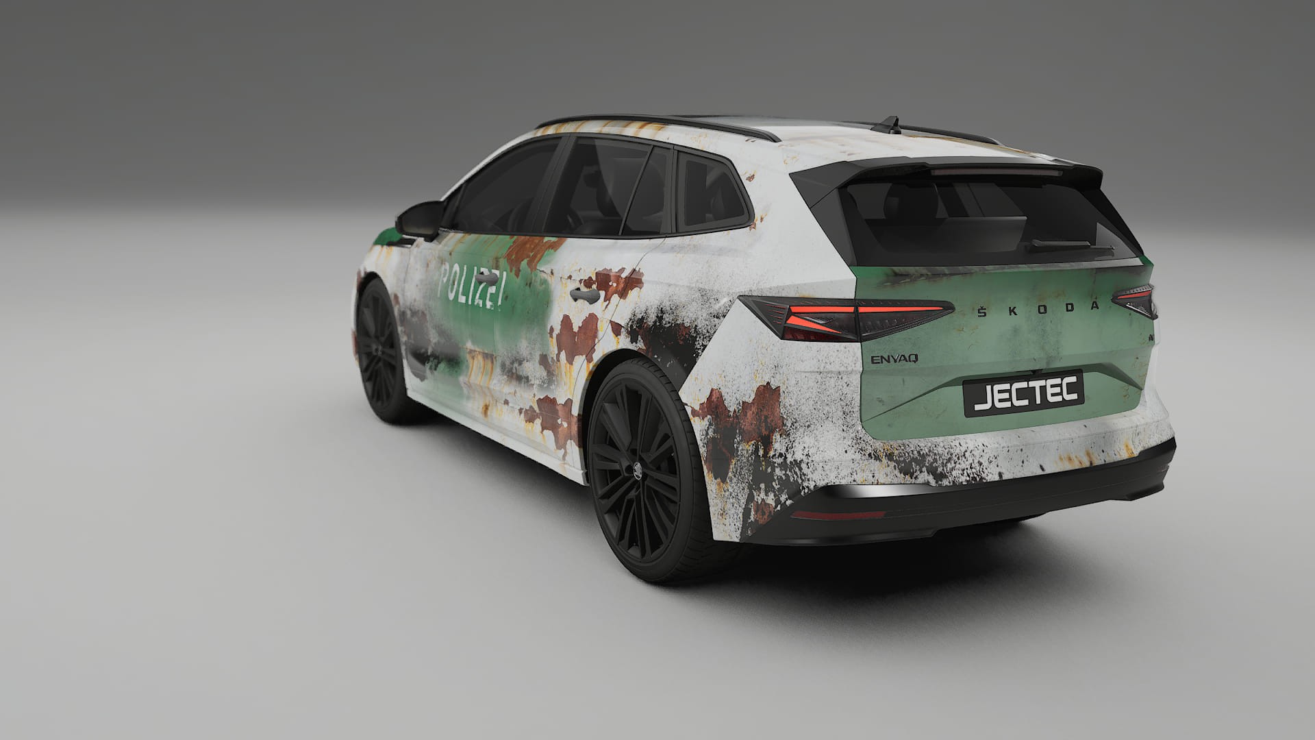 Škoda Enyaq MEB COBRA 11 – Designad Wrap PPF-sats i utskrivbar polyuretanfilm