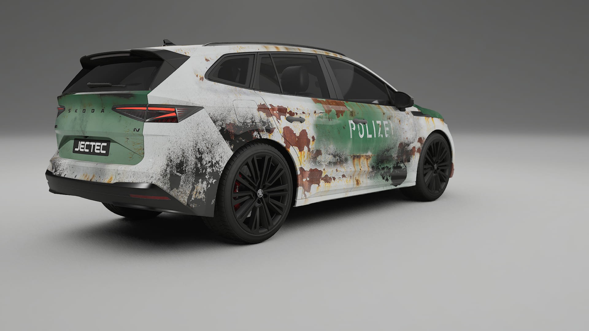 Škoda Enyaq MEB COBRA 11 – Designad Wrap PPF-sats i utskrivbar polyuretanfilm