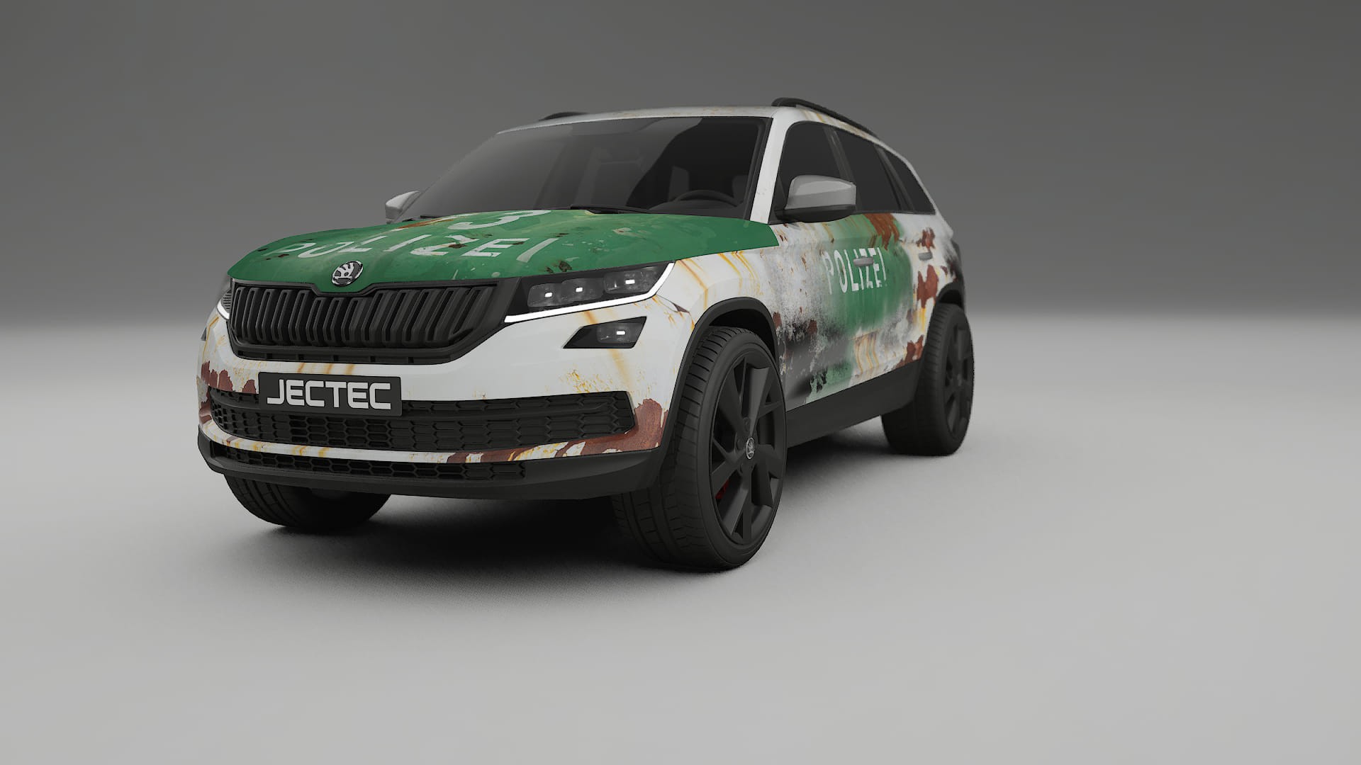 Škoda Kodiaq NS7 COBRA 11 – Designad Wrap PPF-sats i utskrivbar polyuretanfilm