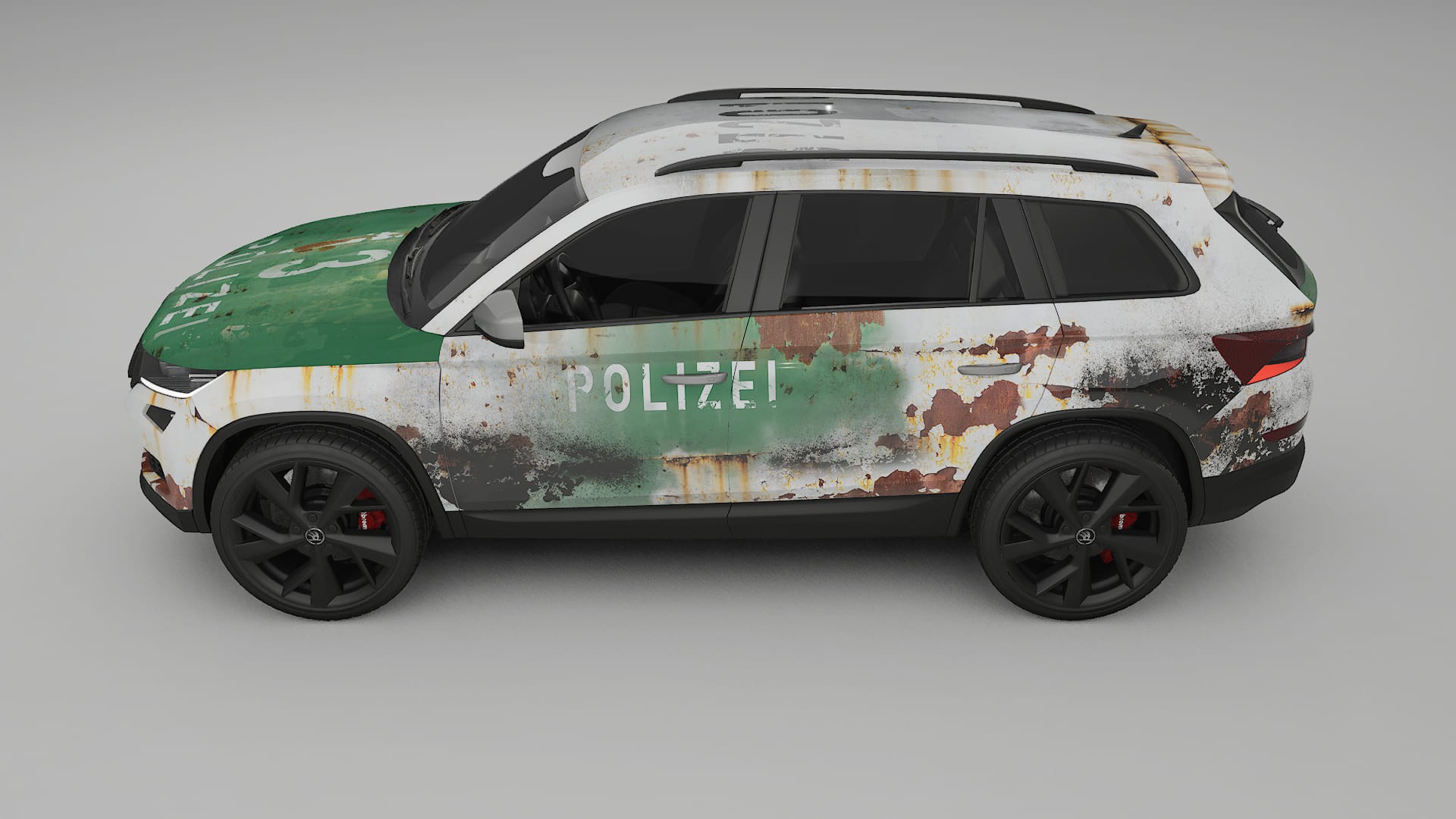 Škoda Kodiaq NS7 COBRA 11 – Designad Wrap PPF-sats i utskrivbar polyuretanfilm