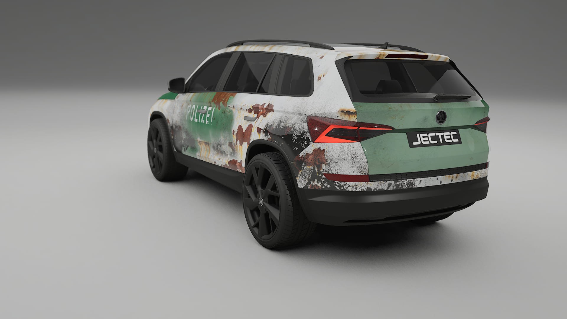 Škoda Kodiaq NS7 COBRA 11 – Designad Wrap PPF-sats i utskrivbar polyuretanfilm