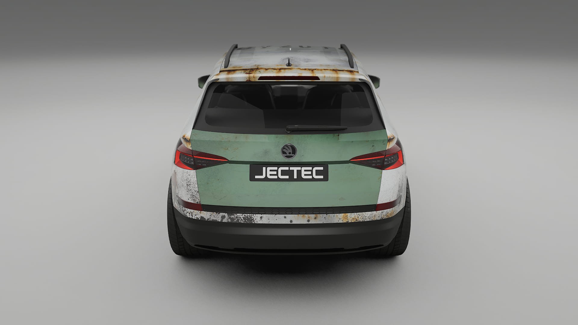 Škoda Kodiaq NS7 COBRA 11 – Designad Wrap PPF-sats i utskrivbar polyuretanfilm