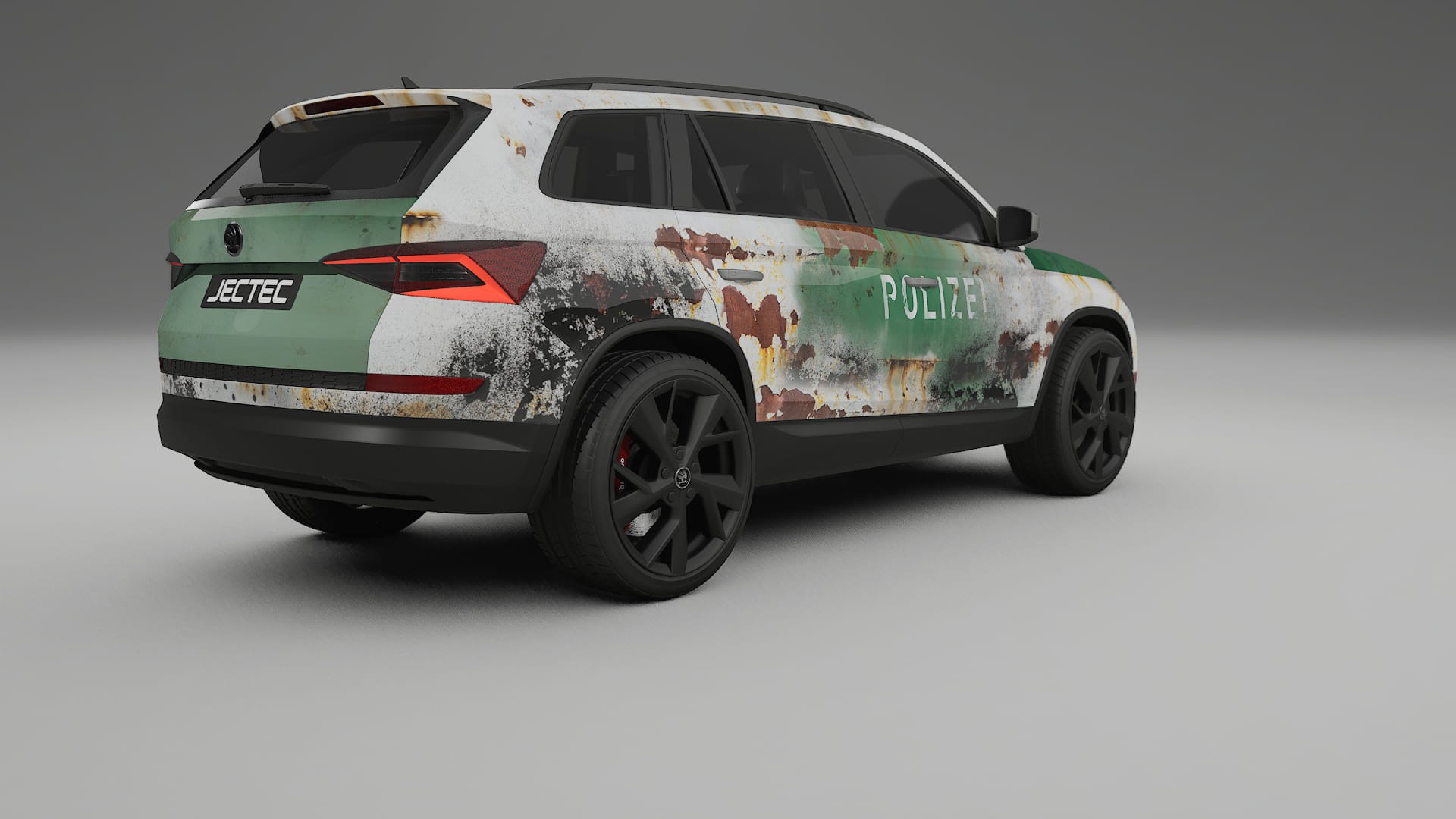 Škoda Kodiaq NS7 COBRA 11 – Designad Wrap PPF-sats i utskrivbar polyuretanfilm