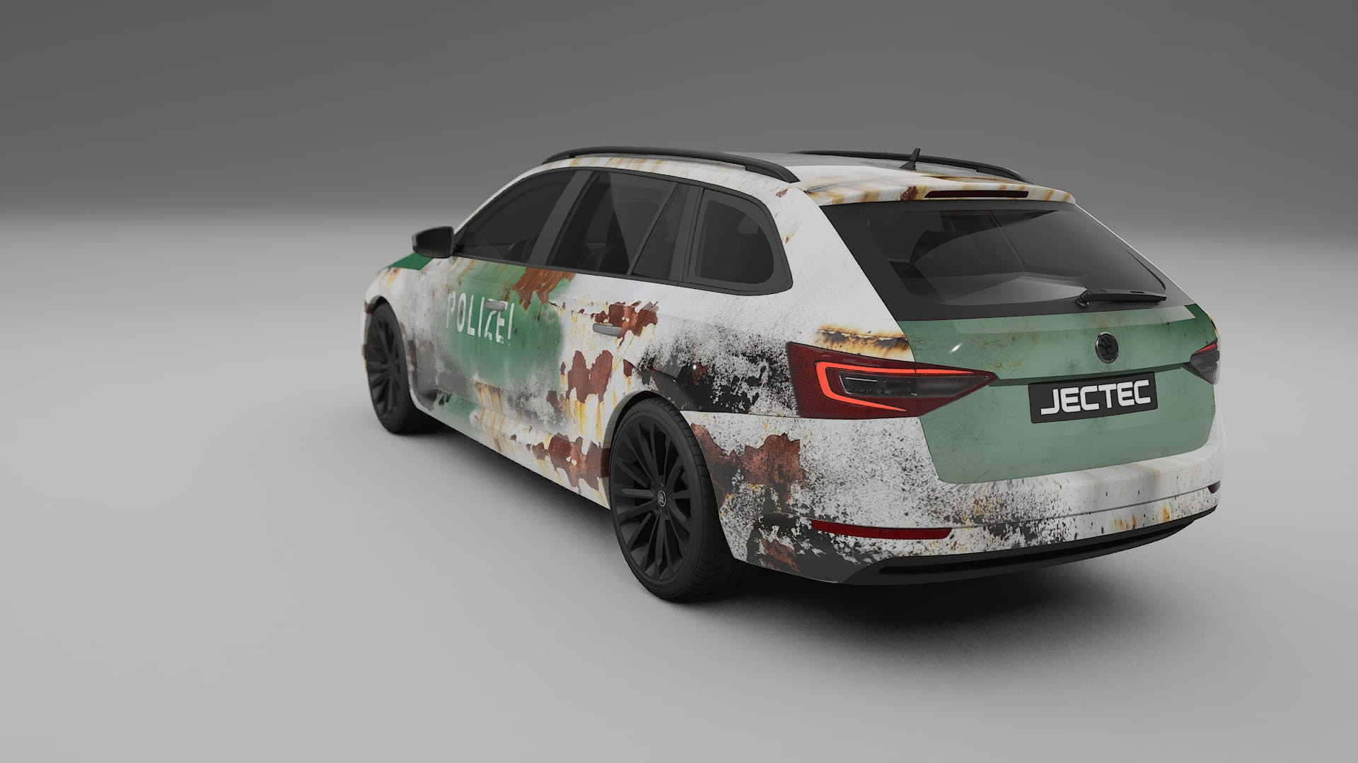 Škoda Superb B8 COBRA 11 – Designad Wrap PPF-sats i utskrivbar polyuretanfilm