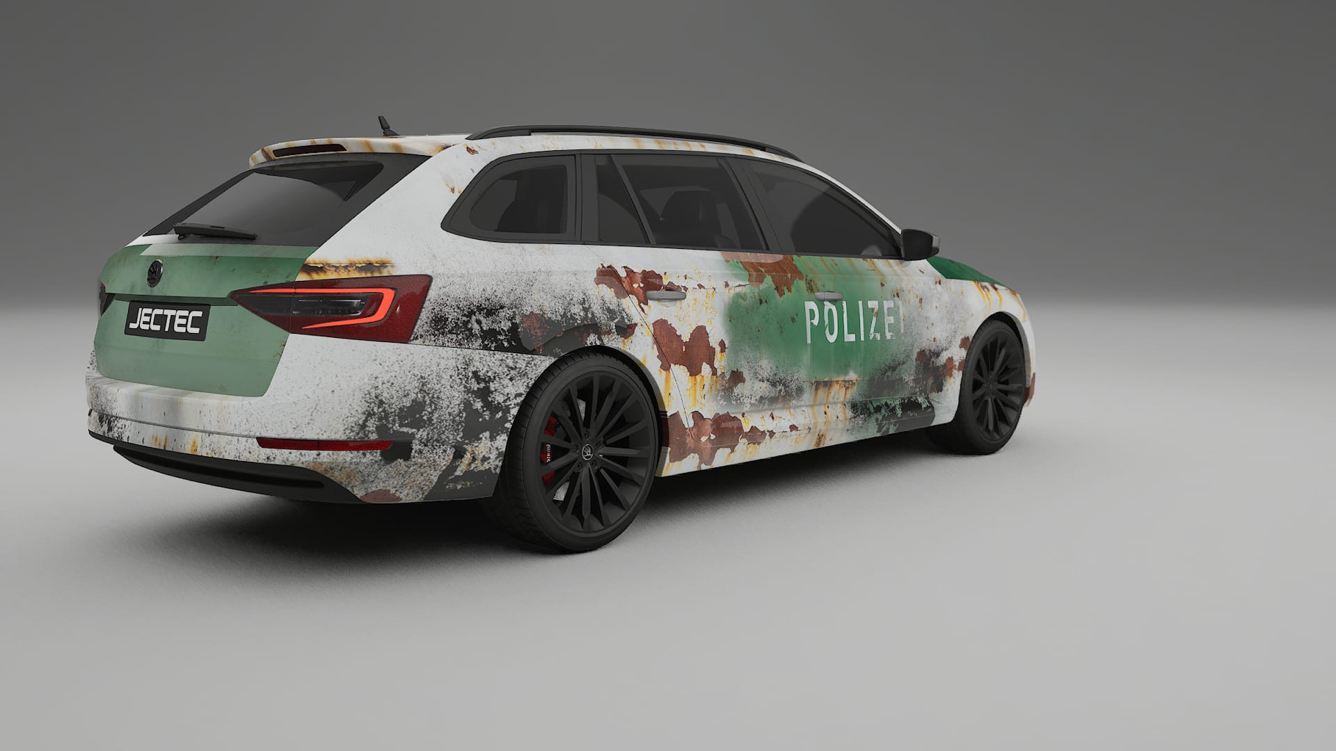 Škoda Superb B8 COBRA 11 – Designad Wrap PPF-sats i utskrivbar polyuretanfilm