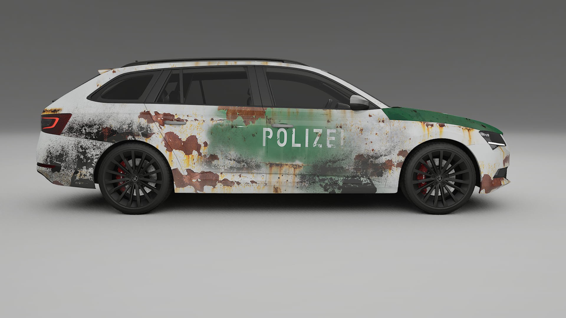 Škoda Superb B8 COBRA 11 – Designad Wrap PPF-sats i utskrivbar polyuretanfilm