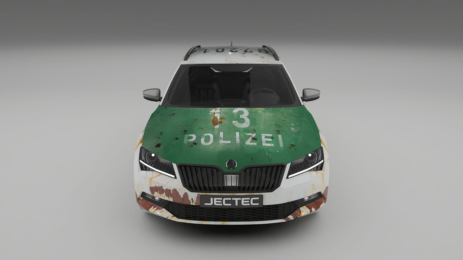 Škoda Superb B8 COBRA 11 – Designad Wrap PPF-sats i utskrivbar polyuretanfilm