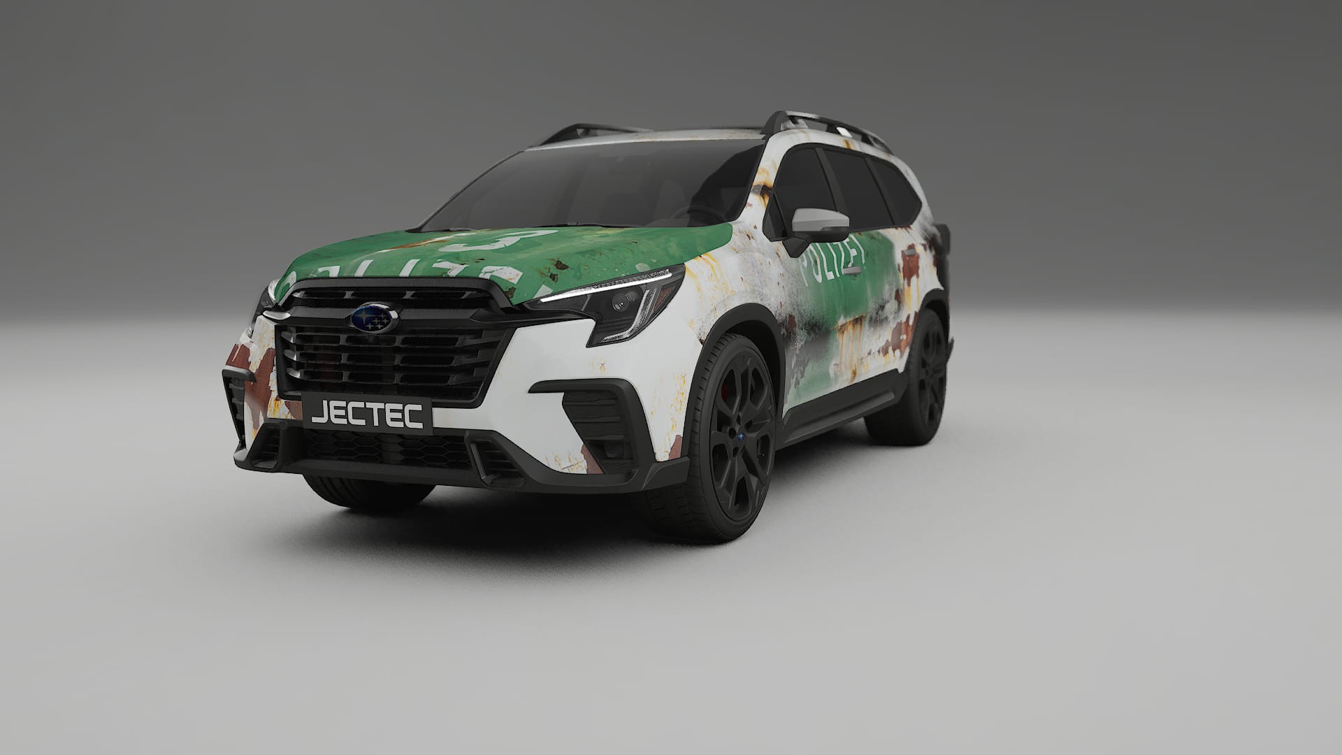 Subaru Ascent BT facelift LCI COBRA 11 – Designad Wrap PPF-sats i utskrivbar polyuretanfilm