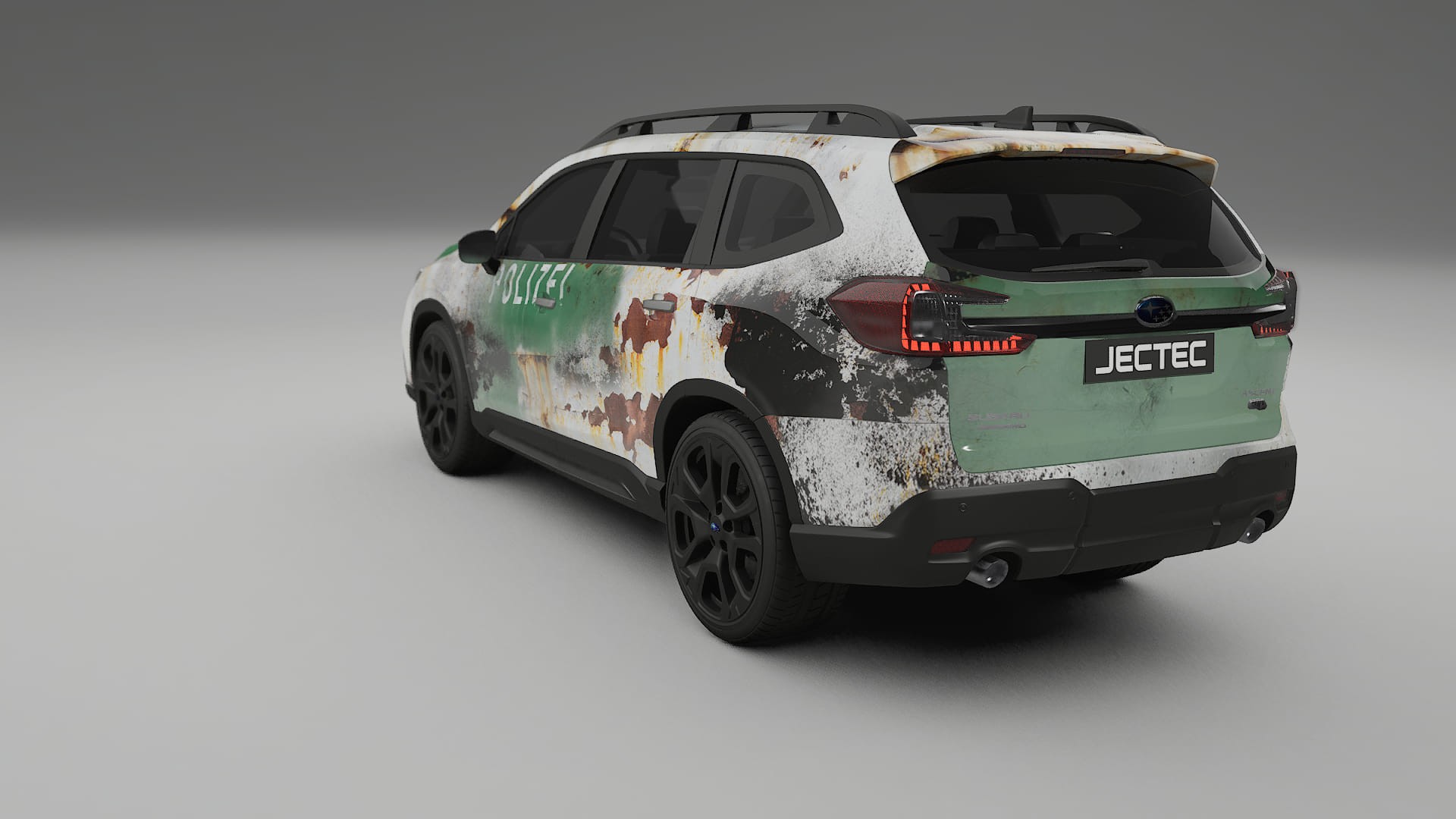 Subaru Ascent BT facelift LCI COBRA 11 – Designad Wrap PPF-sats i utskrivbar polyuretanfilm